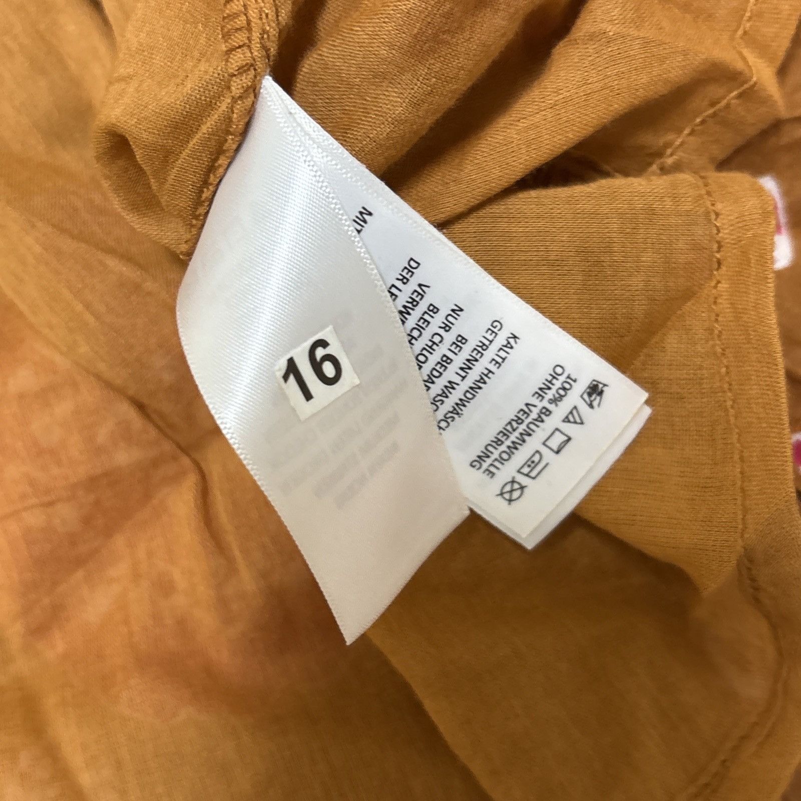 Nicole Miller Artelier Nicole Miller Boho Tank Womens XL Brown Pink Smocke Size XL / US 12-14 / IT 48-50 - 9 Thumbnail