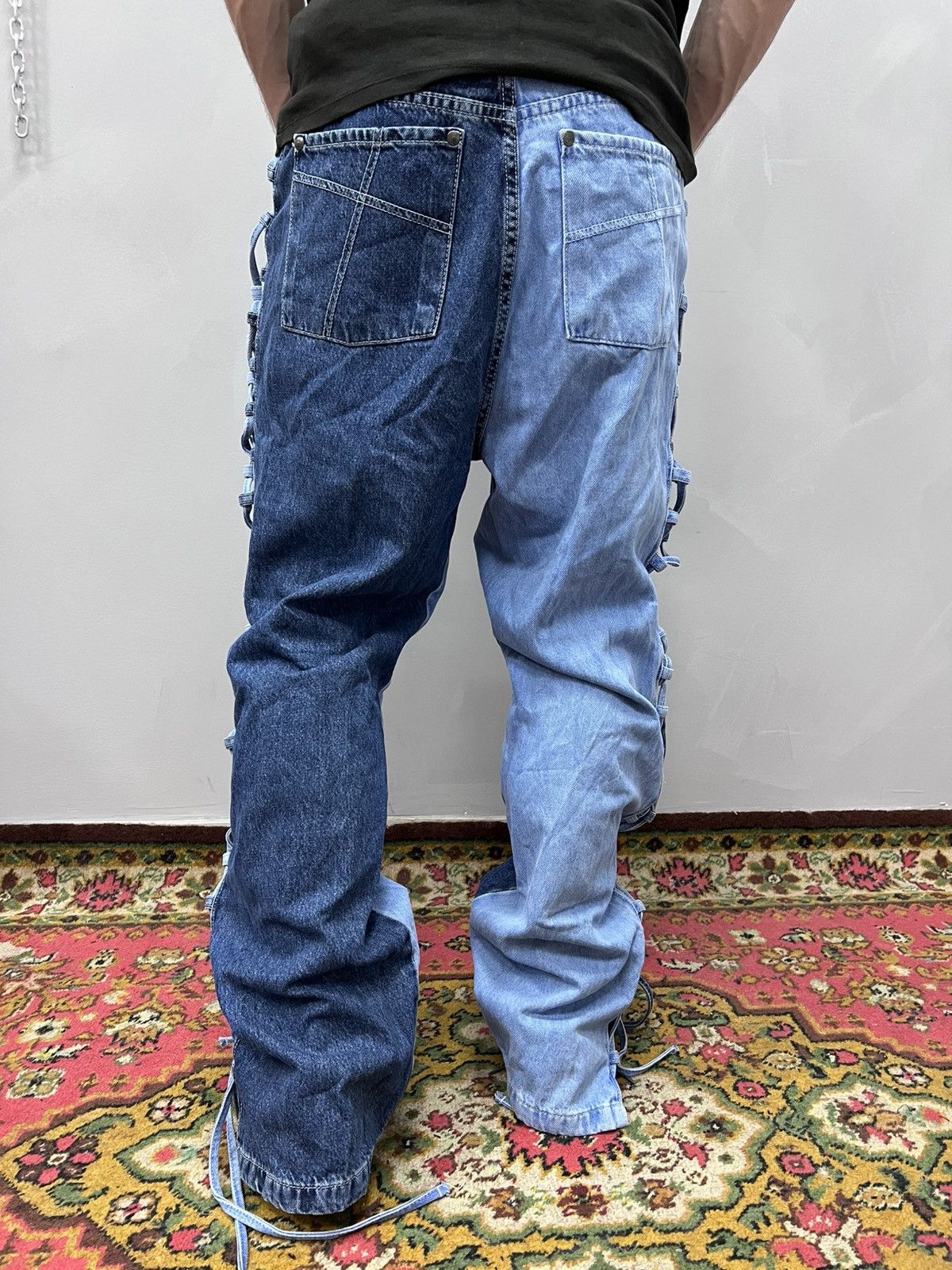 Japanese Brand × Junya Watanabe Vintage Junya Watanabe Style Japanese Archive Cargo Pants Size US 34 / EU 50 - 9 Thumbnail