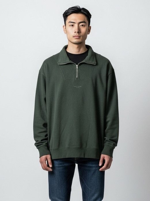 Acne Studios Acne Studios Stockholm Half Zip Sweatshirt Size US M / EU 48-50 / 2 - 2 Thumbnail