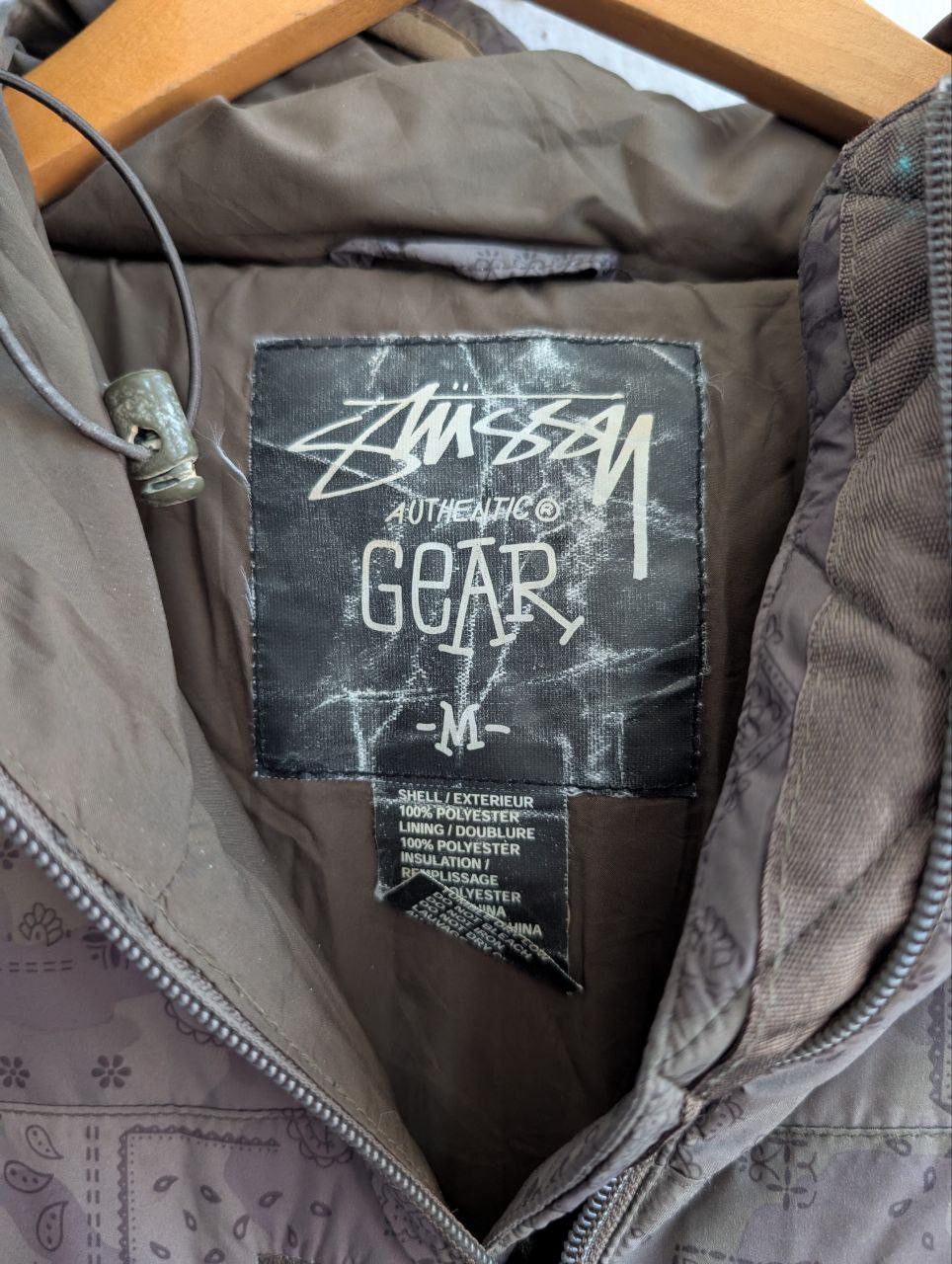 Stussy STUSSY raincoat sweater hoodie paisley style jacket Size US M / EU 48-50 / 2 - 9 Thumbnail