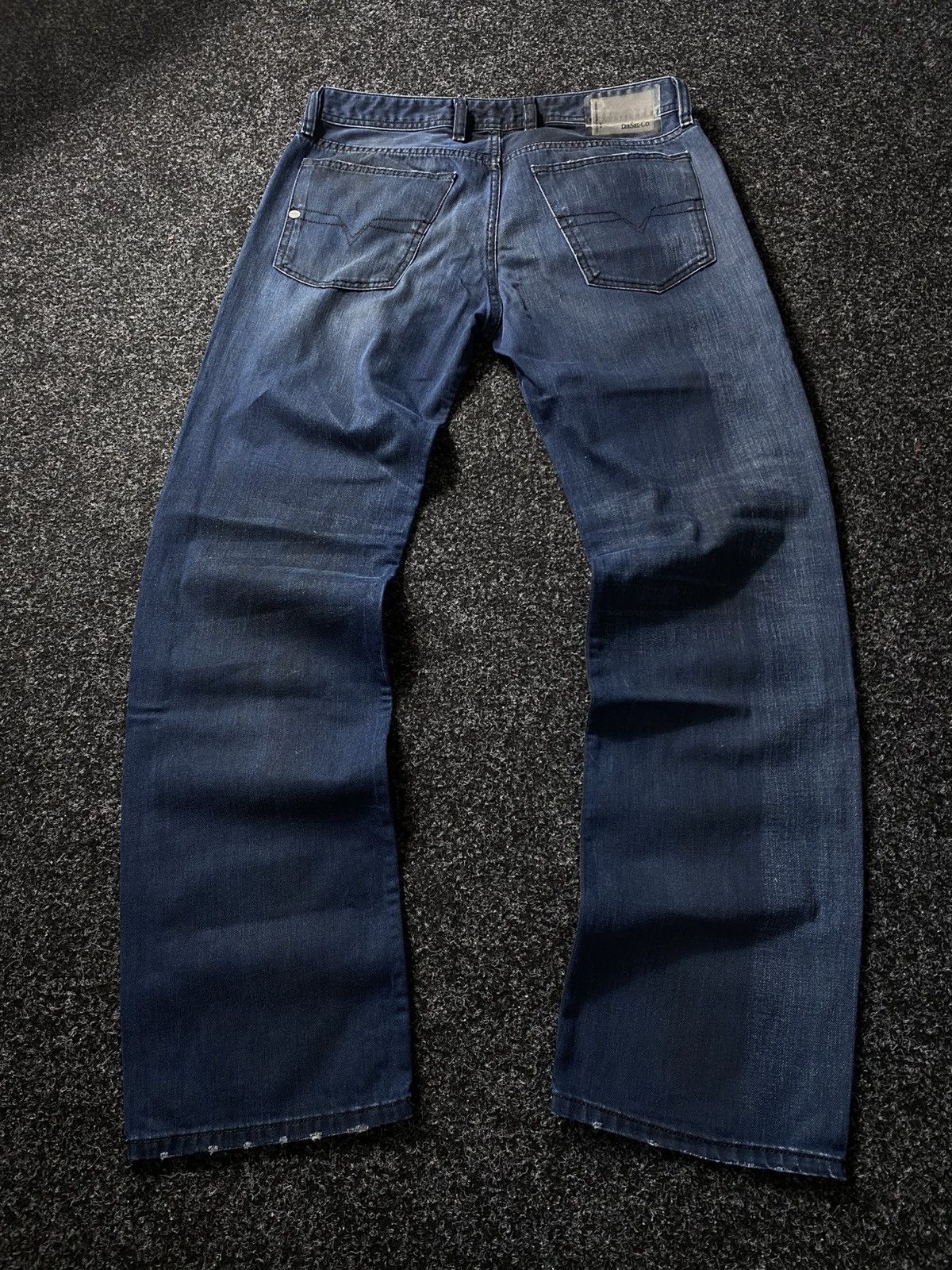 Diesel × If Six Was Nine × Vintage Vintage 90s Y2K Diesel Industry Jeans baggy pants Size US 32 / EU 48 - 8 Thumbnail