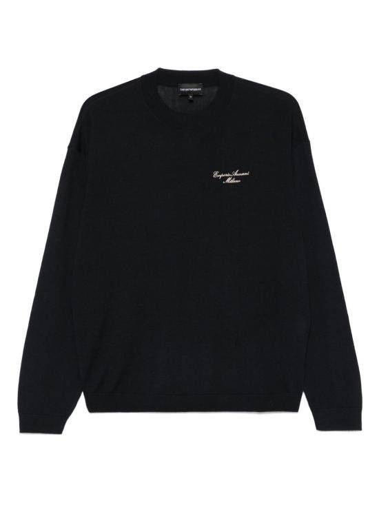 Emporio Armani EMPORIO ARMANI Men Sweater EM000903 AF14698MB173 Blue Size US XXL / EU 58 / 5 - 1 Thumbnail