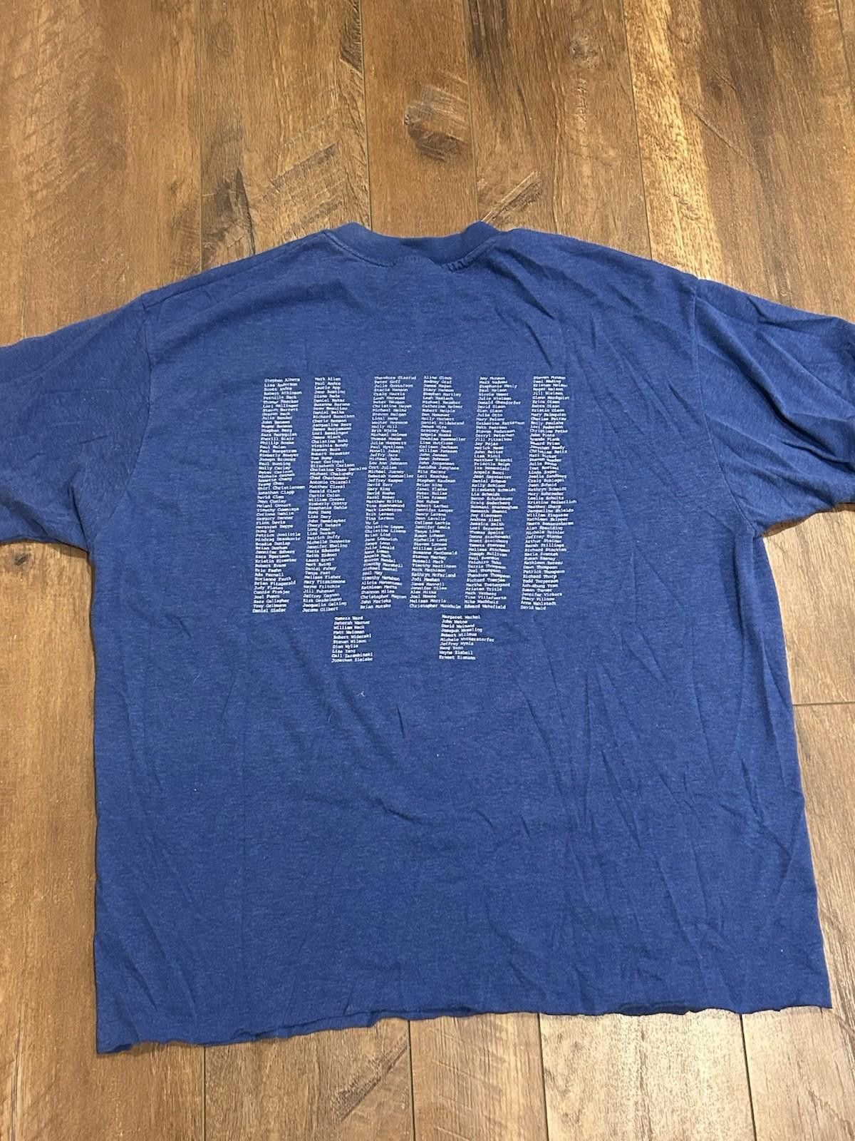Other Vintage 80s Stedman Made in USA XL T-Shirt Cropped 21x24 Size US XL / EU 56 / 4 - 4 Thumbnail