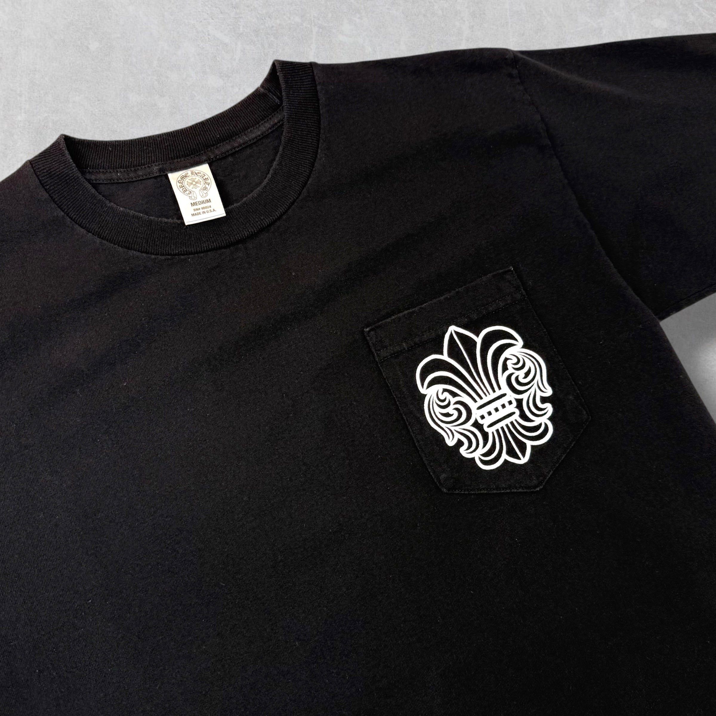 Chrome Hearts Chrome Hearts Side Logo Fleur Tee M Size US M / EU 48-50 / 2 - 4 Thumbnail