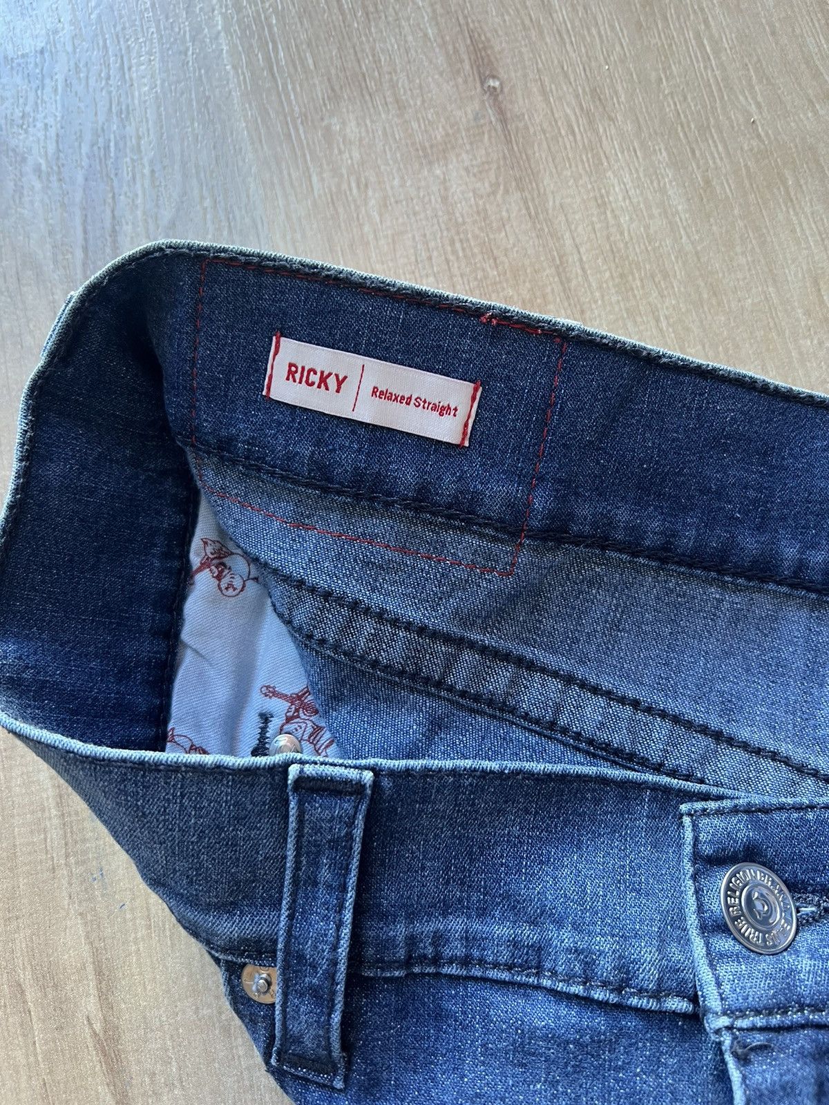 True Religion True Religion Ricky Relaxed Straight Pants Size US 40 / EU 56 - 6 Thumbnail