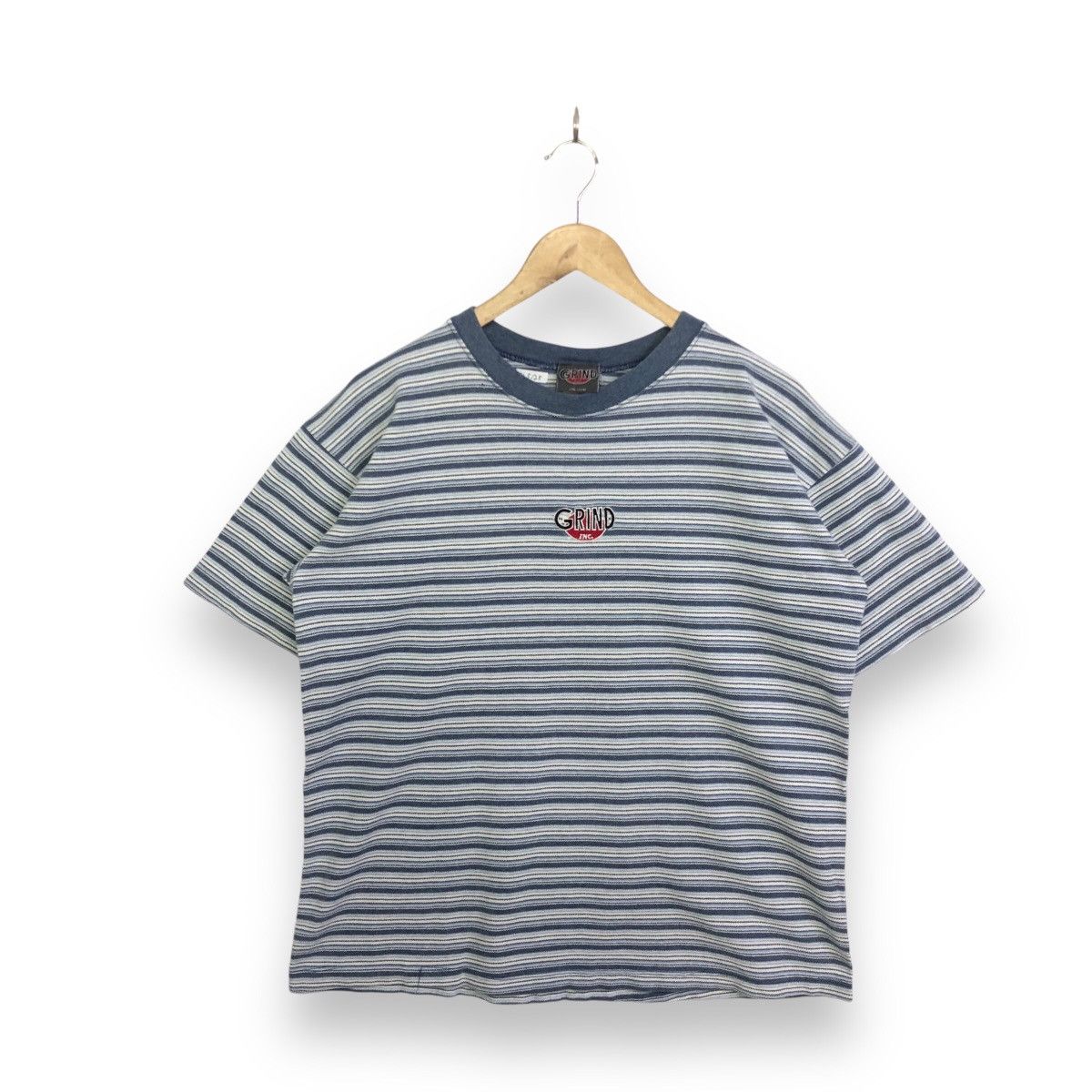 Vintage × Welcome Skateboards Vintage Grind Spellout Skateboarding Tshirt Size US L / EU 52-54 / 3 - 1 Thumbnail