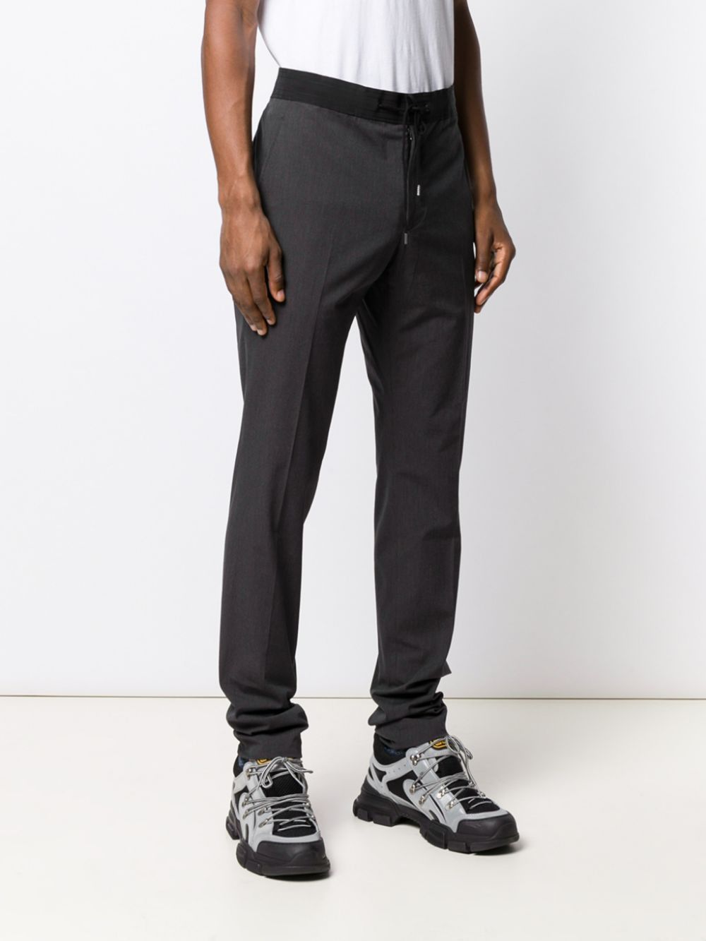 Lanvin LANVIN drawstring slim-fit trousers Size US 30 / EU 46 - 6 Thumbnail