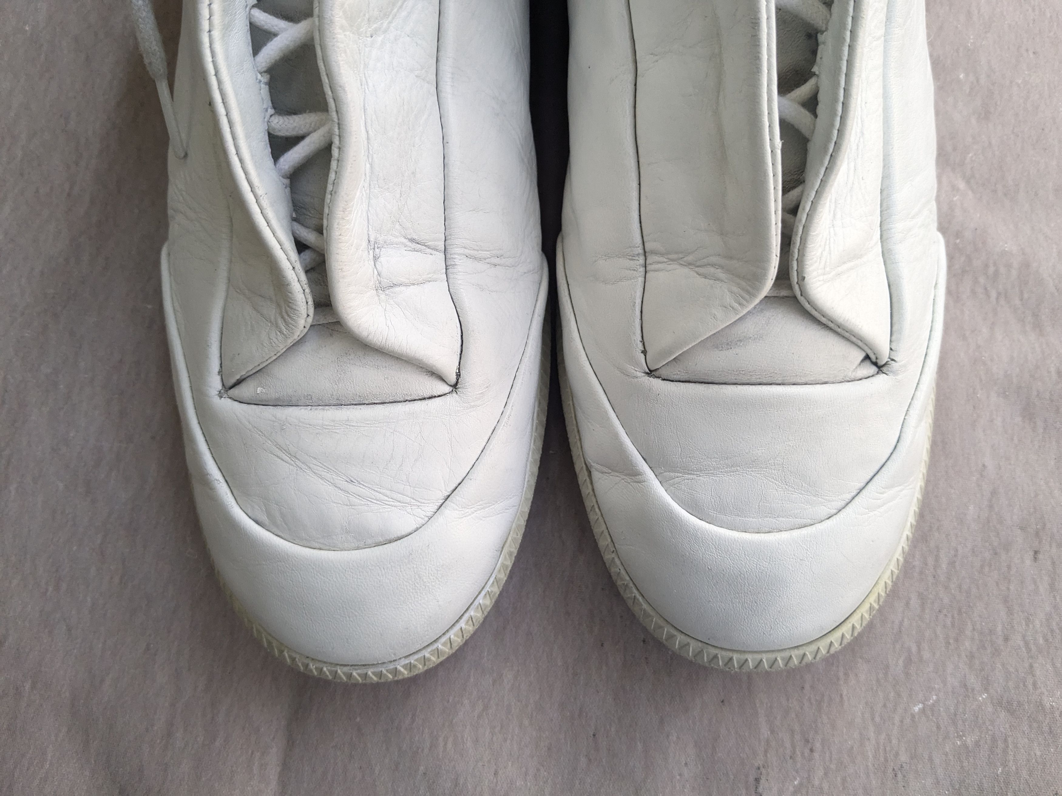 Maison Margiela Maison Margiela Future White Low Tops 11.5 44.5 Leather Size US 11.5 / EU 44-45 - 3 Thumbnail