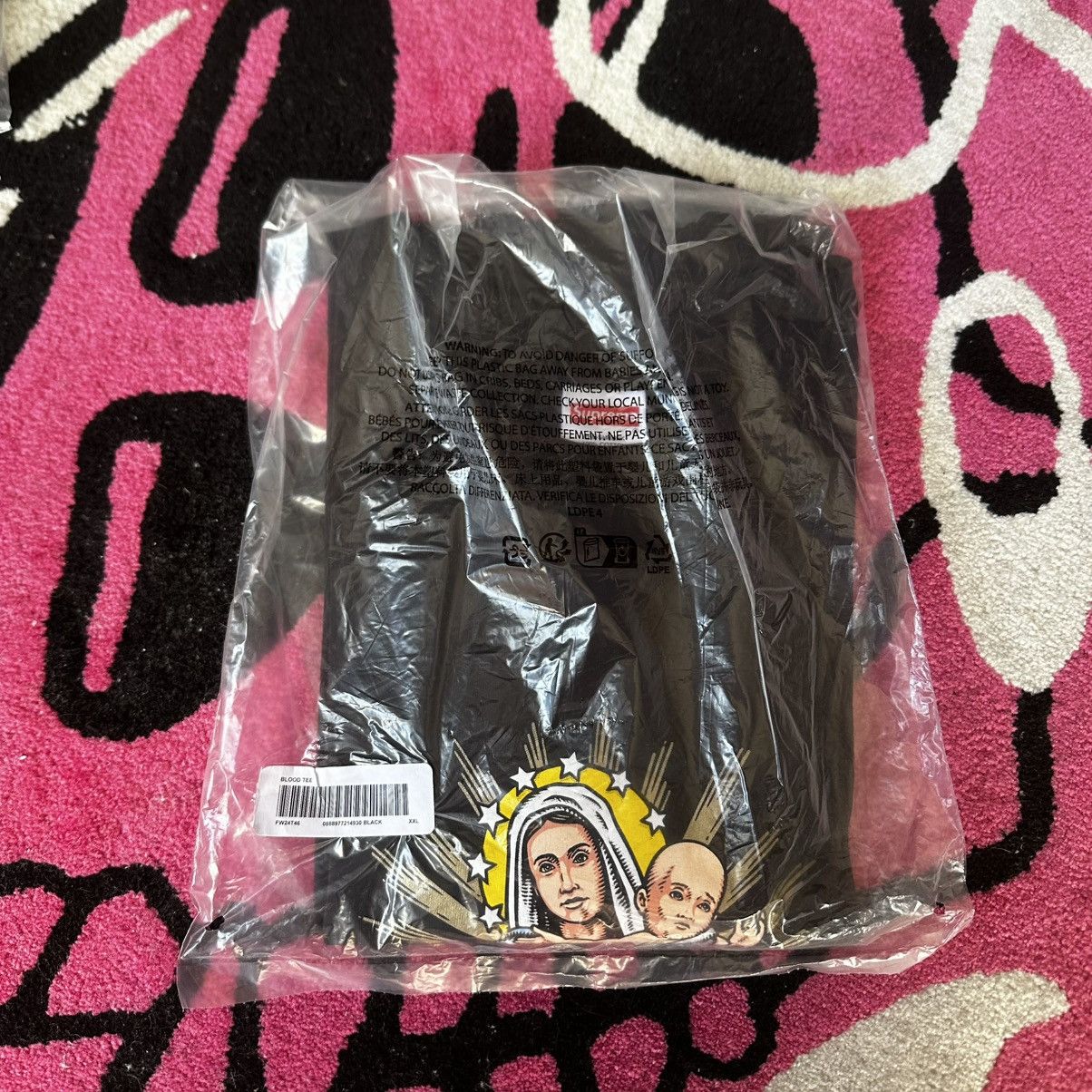 Supreme Supreme Blood Tee Black Sean Cliver | Grailed