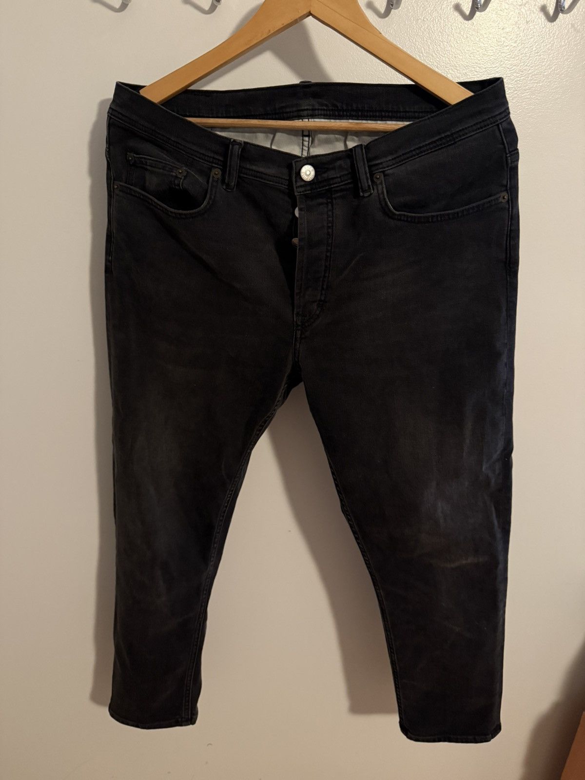 Acne Studios Acne studios river used black 33/30 Size US 33 - 1 Thumbnail