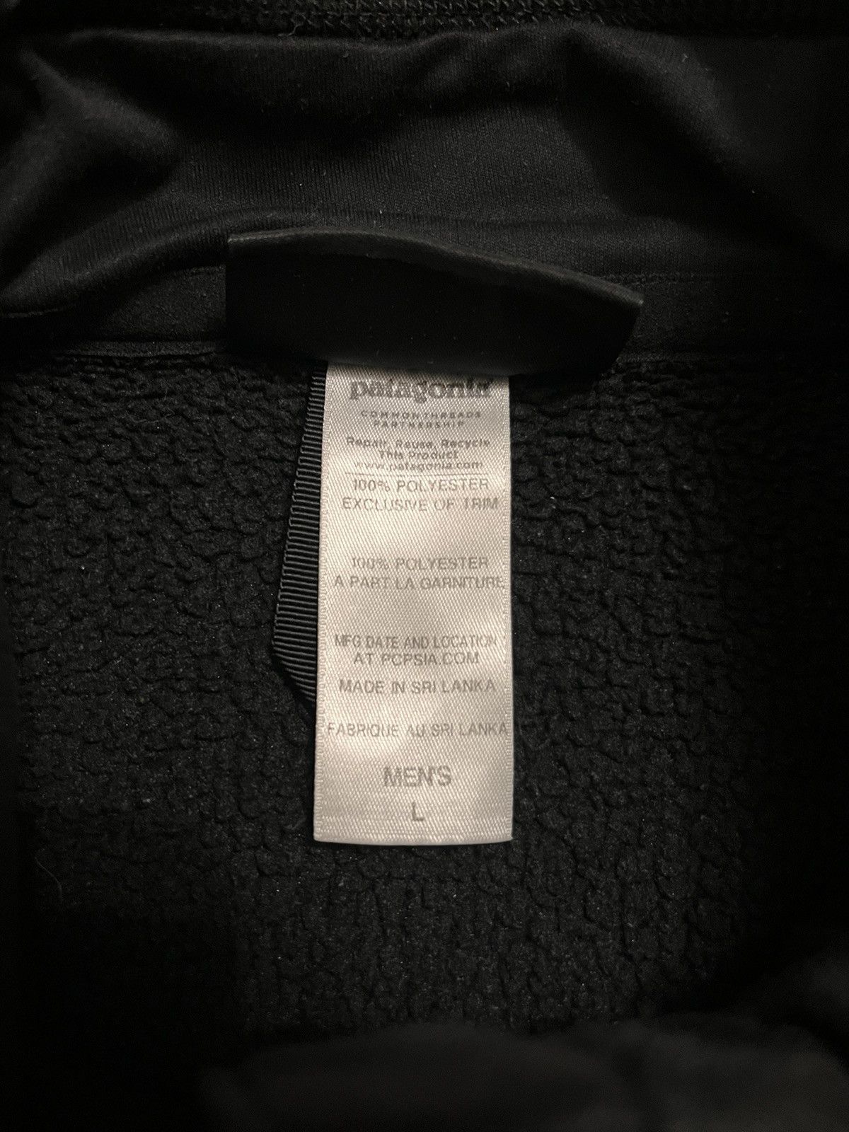 Patagonia Patagonia - Retro Pile Slim-Fit Polartec Fleece vest - Black Size US L / EU 52-54 / 3 - 4 Thumbnail