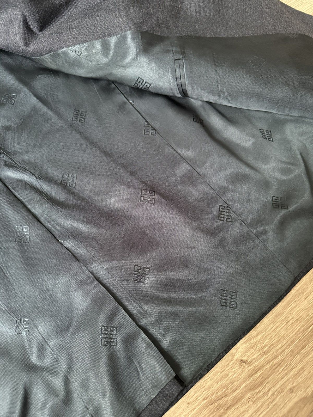 Givenchy Vintage Givenchy Wool Blazer Size 52R - 3 Thumbnail
