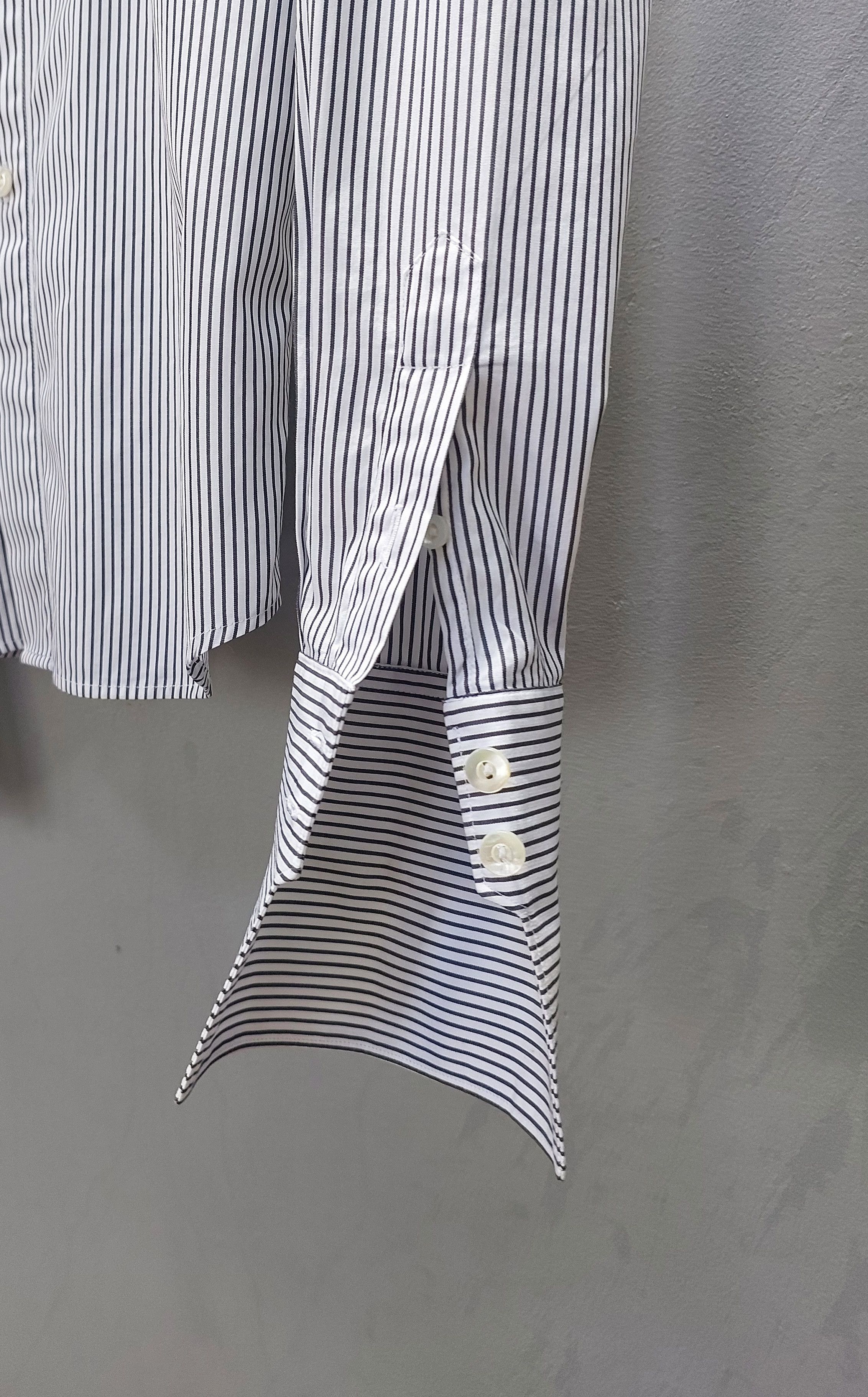 Jean Paul Gaultier Gaultier2 × Jean Paul Gaultier Black and White Stripes Size US S / EU 44-46 / 1 - 8 Thumbnail