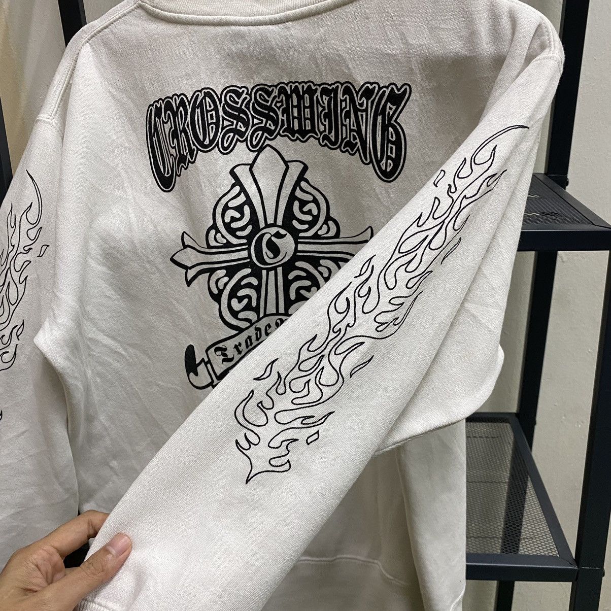 Japanese Brand JAPANESE BRAND SWEATSHIRT BIG LOGO INSPIRED BY CHROME HEARTS Size US S / EU 44-46 / 1 - 5 Thumbnail