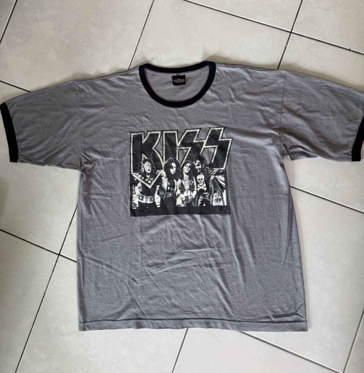Band Tees × KISS × Vintage Vintage The KISS Band Ringer Tshirt Size US XL / EU 56 / 4 - 4 Thumbnail