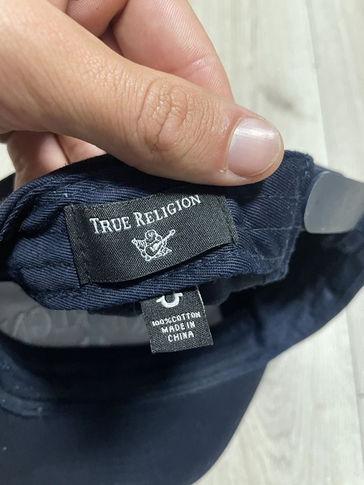True Religion Sun Faded True Religion Cap Navy OS Streetwear Hat Size ONE SIZE - 8 Thumbnail