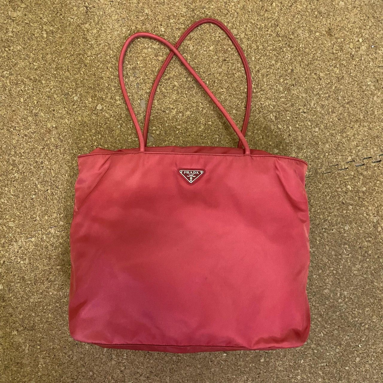 Prada Prada Vintage Tote – Iconic Red Nylon – Everyday Luxury Size ONE SIZE - 1 Thumbnail