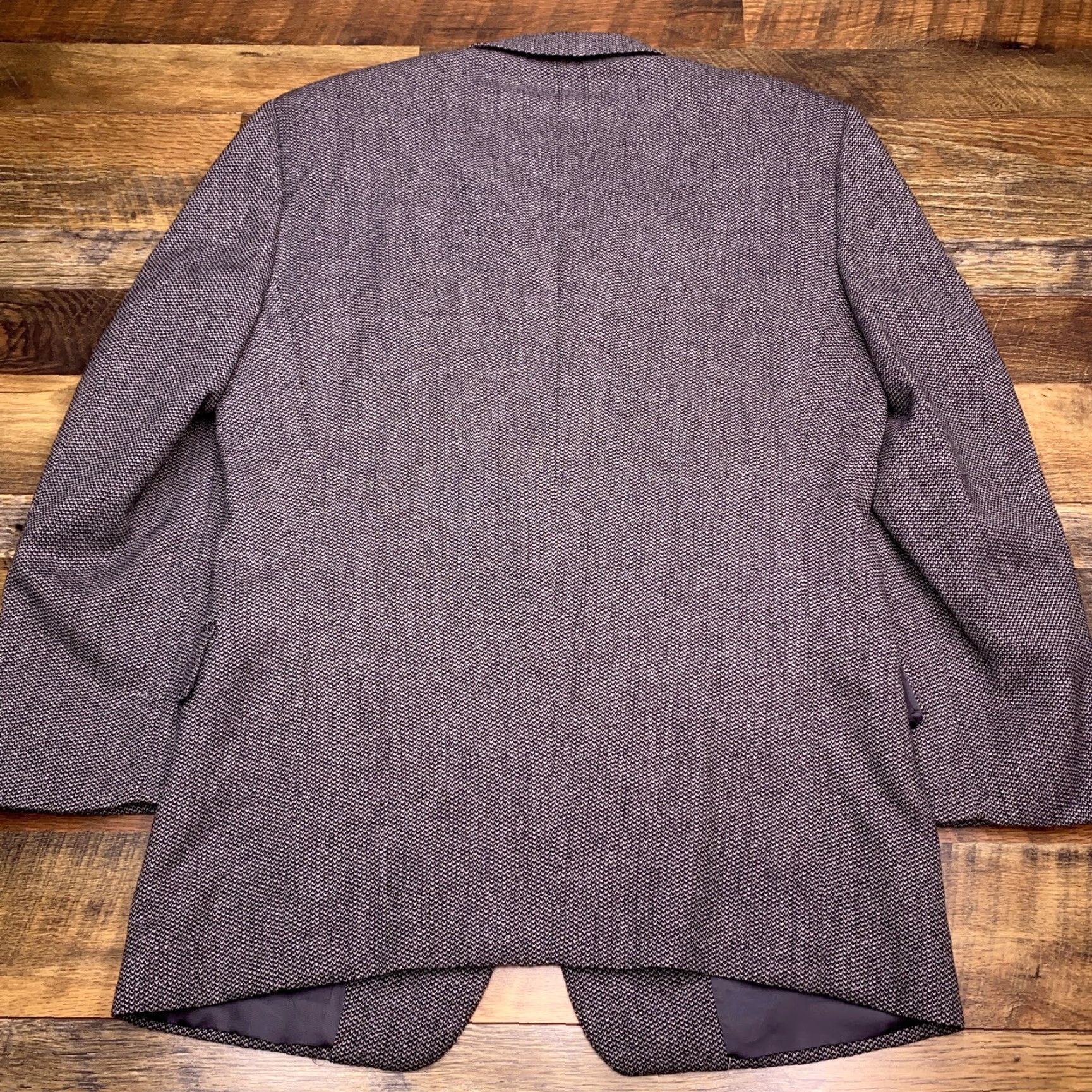 Vintage Hickey Freeman Blazer 42R Gray Wool Boardroom Sport Coat Jacket Size 42R - 2 Thumbnail