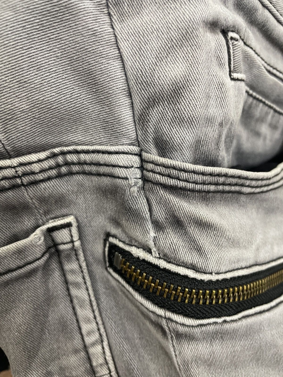 Japanese Brand × Schlussel Schlussel Japan Biker Distressed Jeans Size US 30 / EU 46 - 11 Thumbnail