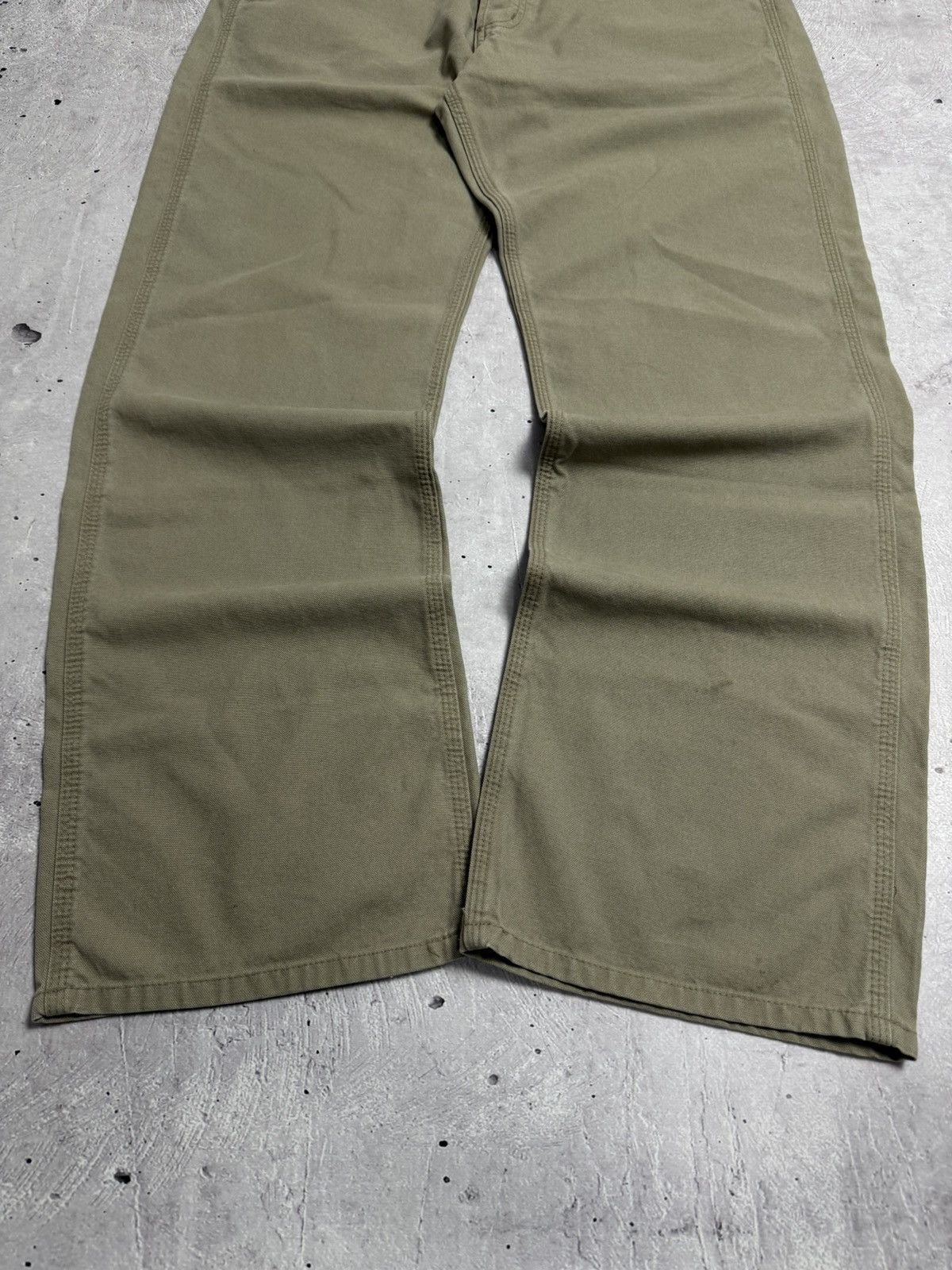 Carhartt × Vintage Vintage Carhartt Beige Staff Pants Size US 32 / EU 48 - 9 Thumbnail