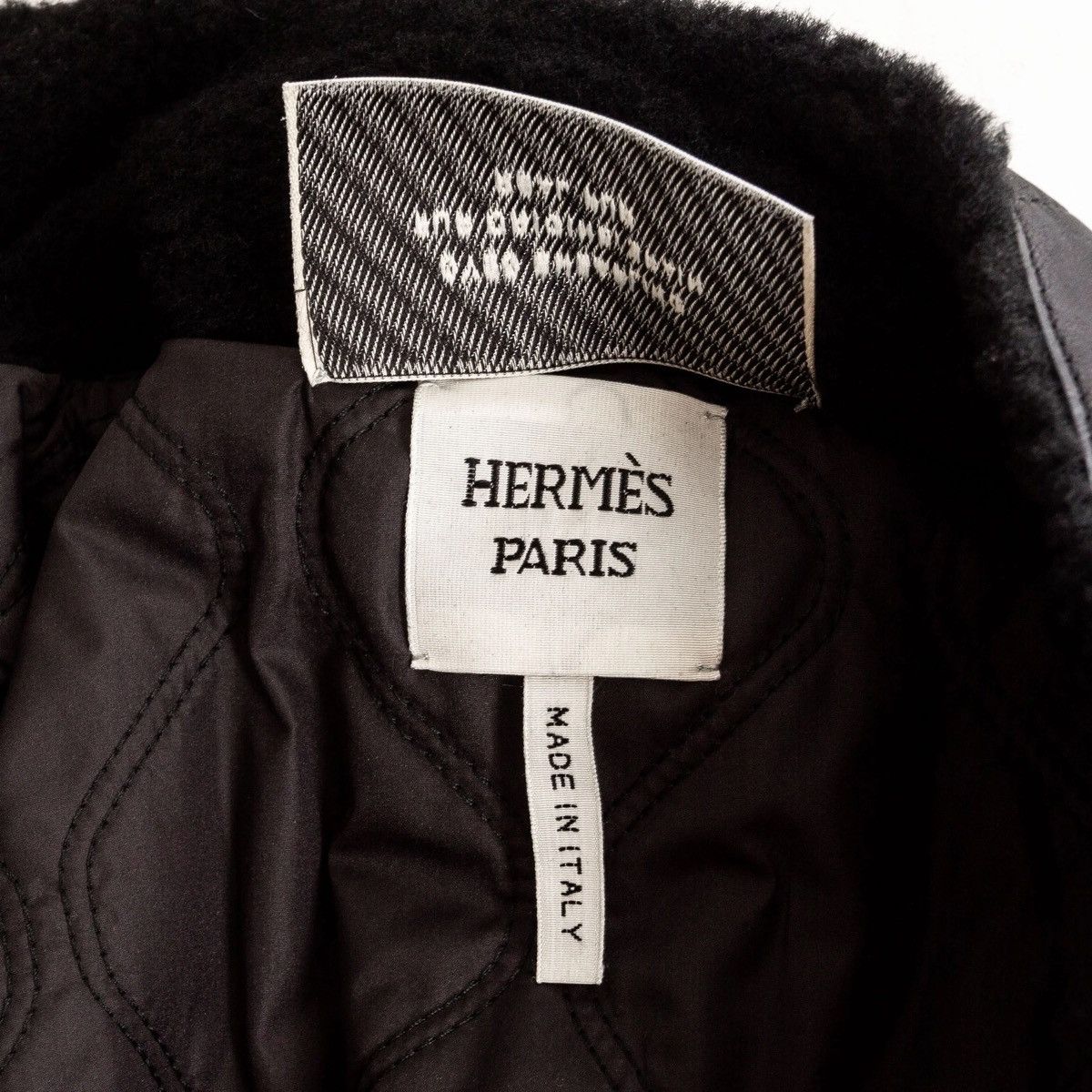 Hermes Hermes Shearling Cropped Leather Jacket Size XS / US 0-2 / IT 36-38 - 13 Thumbnail