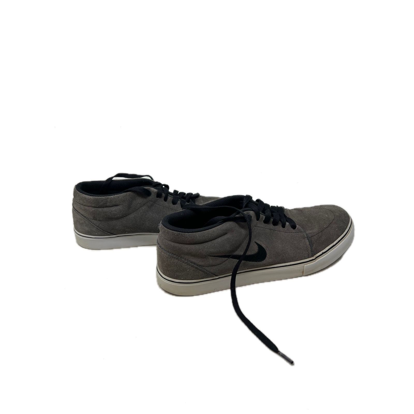 Nike Nike Satire Mid Casual Shoes Khaki/Grey/Green Suede Mens 9.5 Size US 9.5 / EU 42-43 - 3 Thumbnail