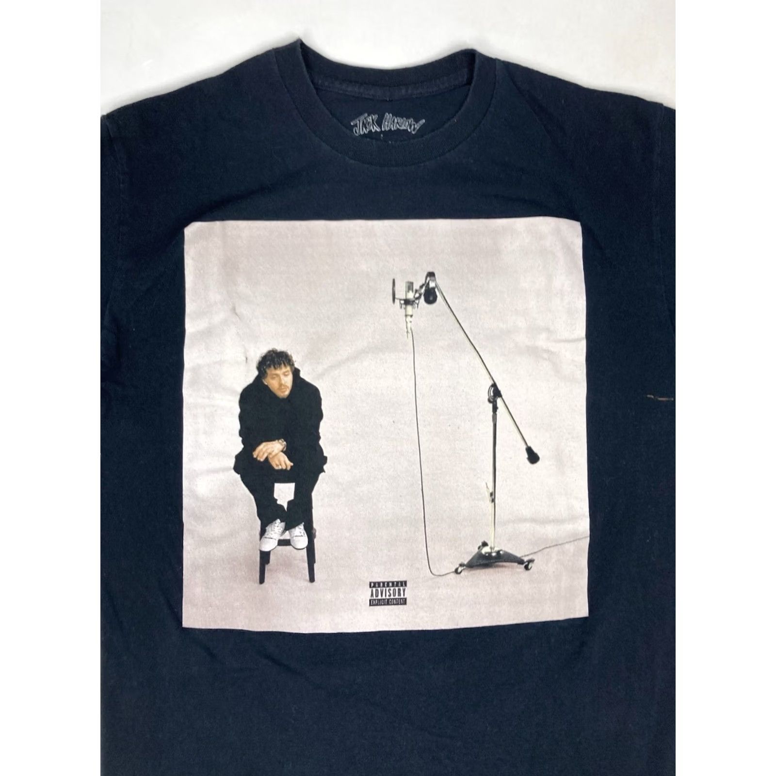 Vintage Jack Harlow Graphic T-shirt Men Medium Black Short Sleeve Rap Music Shirt Size US M / EU 48-50 / 2 - 2 Thumbnail