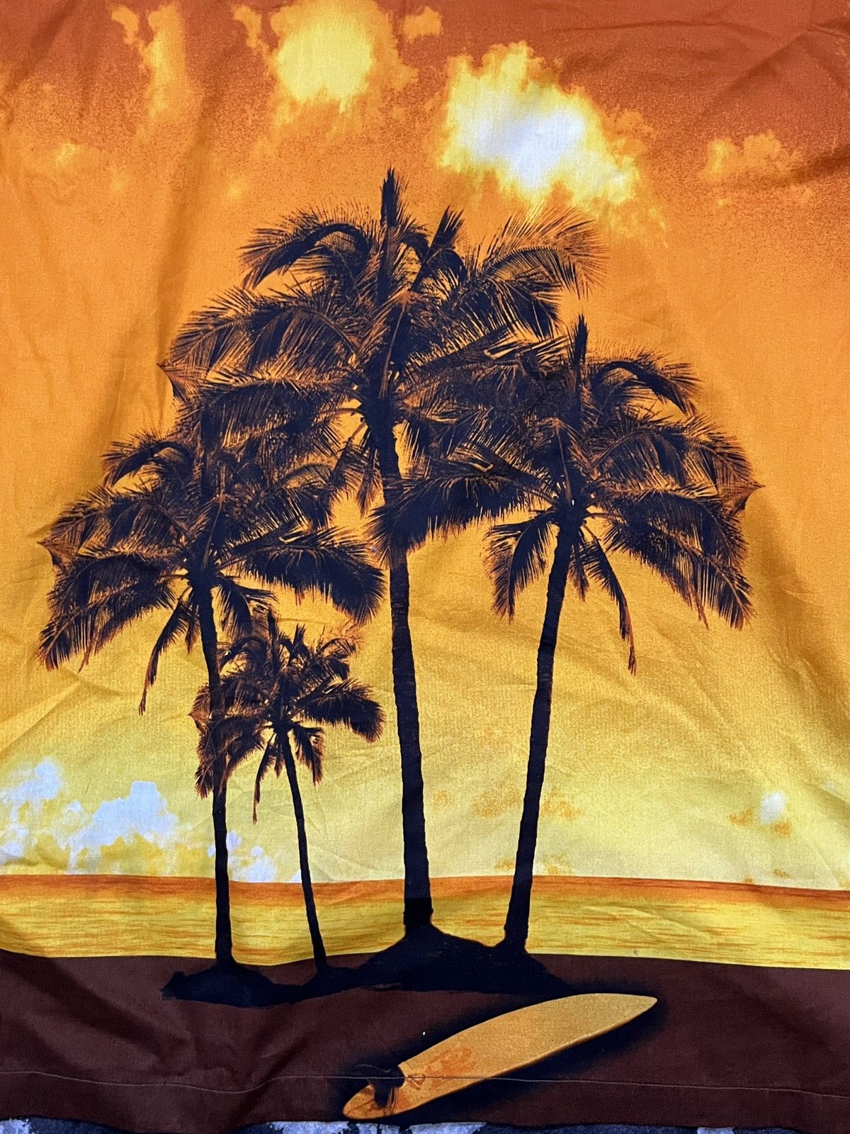 Japanese Brand × Vintage Piko Hawaiian Longboard Open Collar Shirt Size US L / EU 52-54 / 3 - 3 Thumbnail