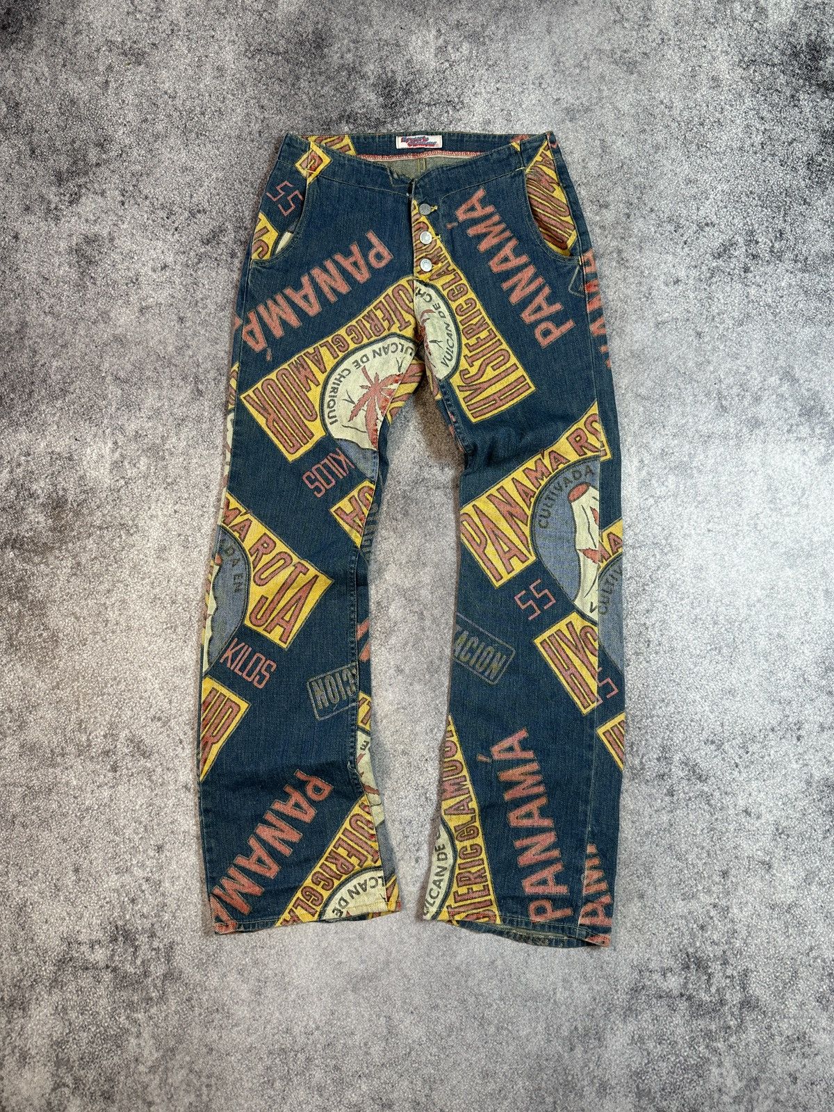 Hysteric Glamour × Japanese Brand Hysteric Glamour Panama Jeans Japanese Brand Rare Items Sexy Size 27" / US 4 / IT 40 - 2 Thumbnail
