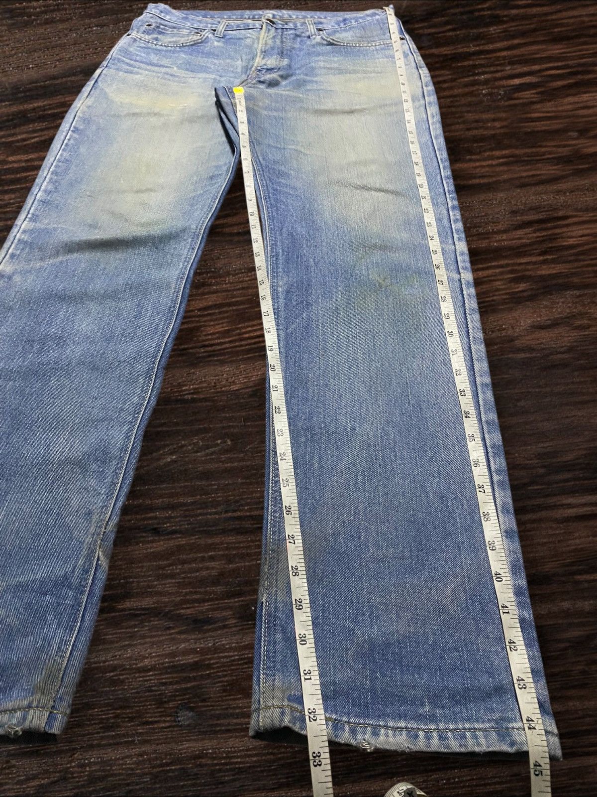 Edwin Vintage Edwin E 403 Grunge Distressed Jeans Size US 34 / EU 50 - 7 Thumbnail