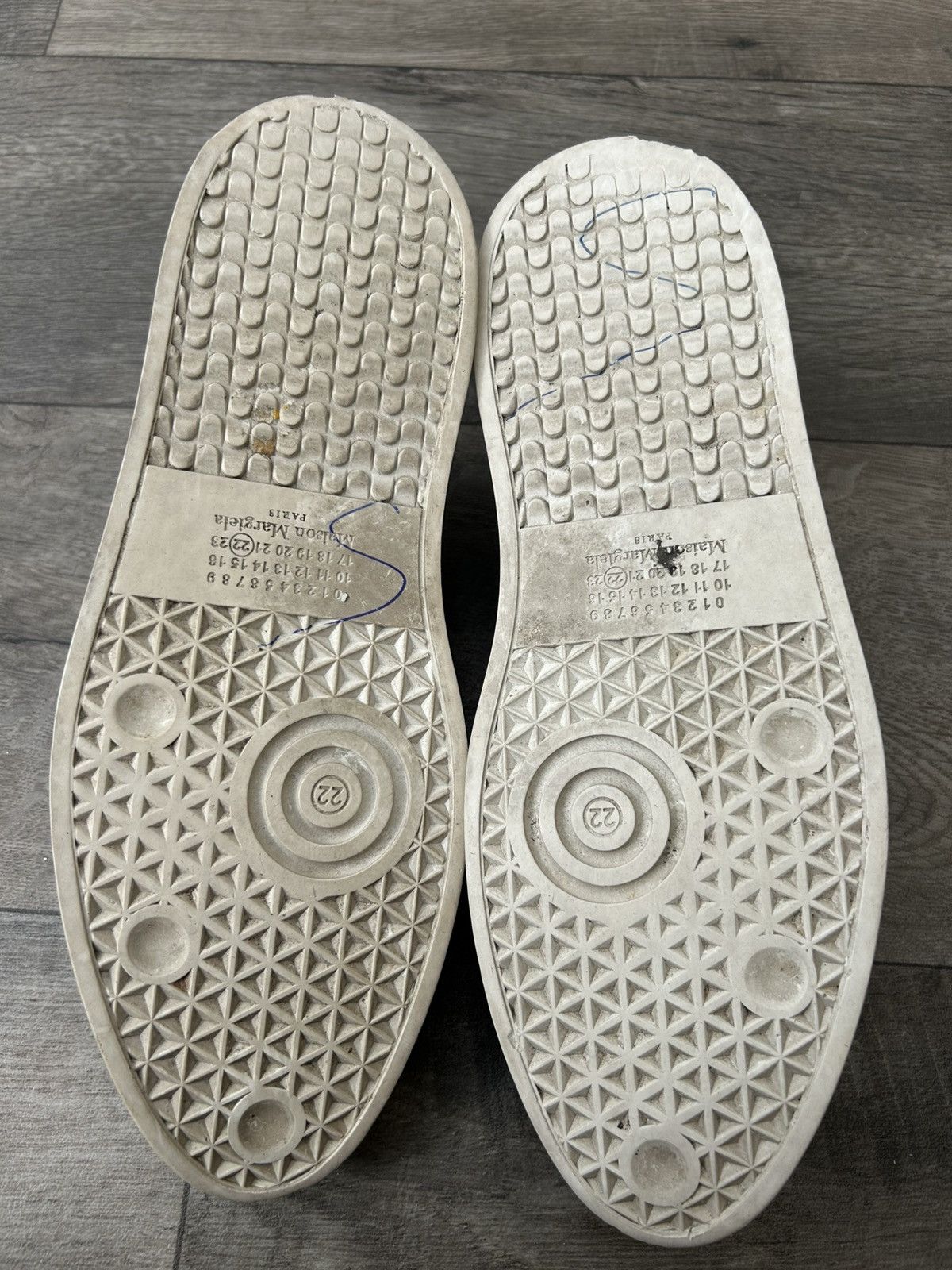 Maison Margiela Maison Margiela Almond Low-Top Canvas Sneakers Size US 10 / EU 43 - 8 Thumbnail