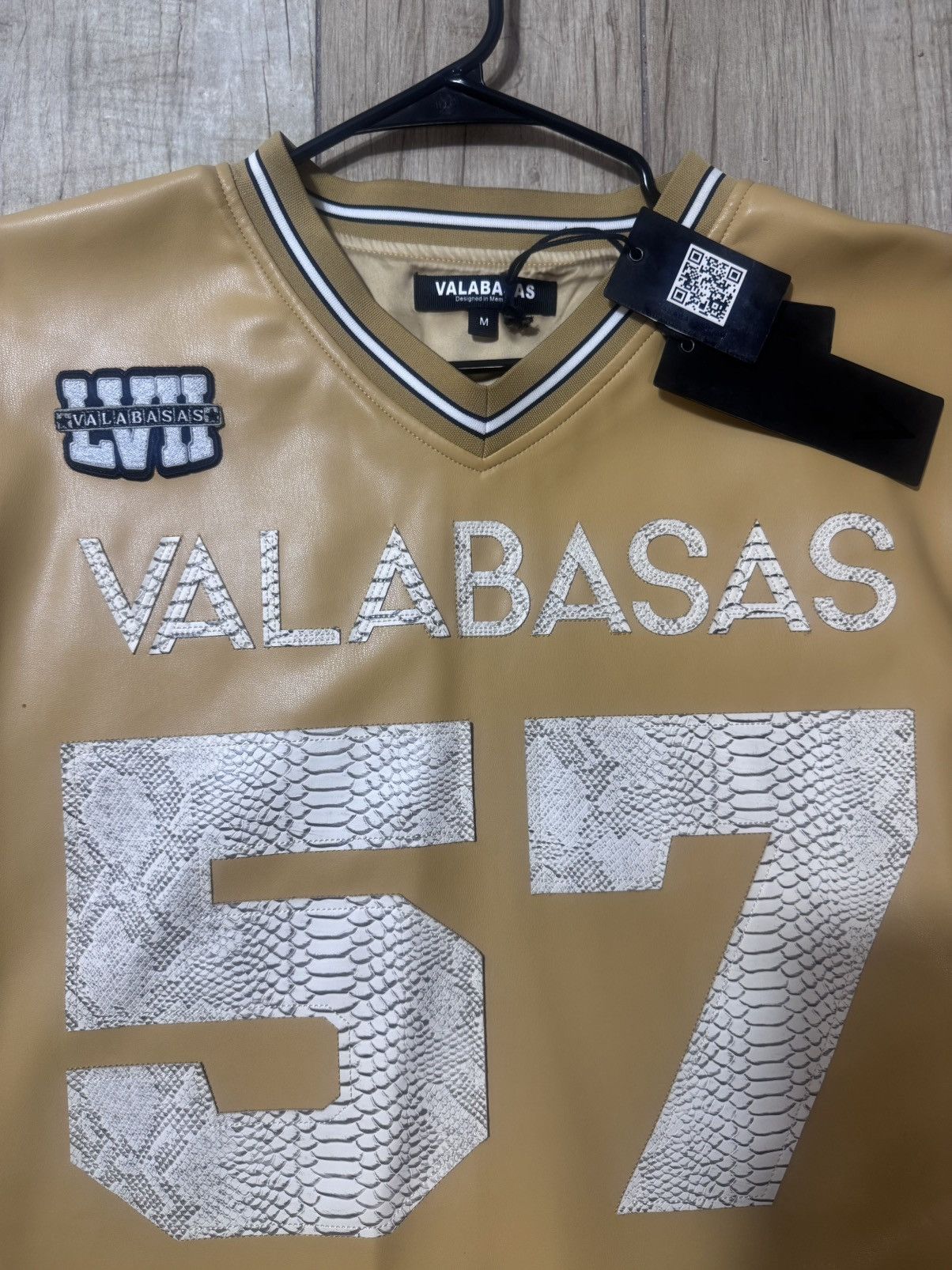 Valabasas Valabasas gold leather jersey Size US M / EU 48-50 / 2 - 3 Thumbnail