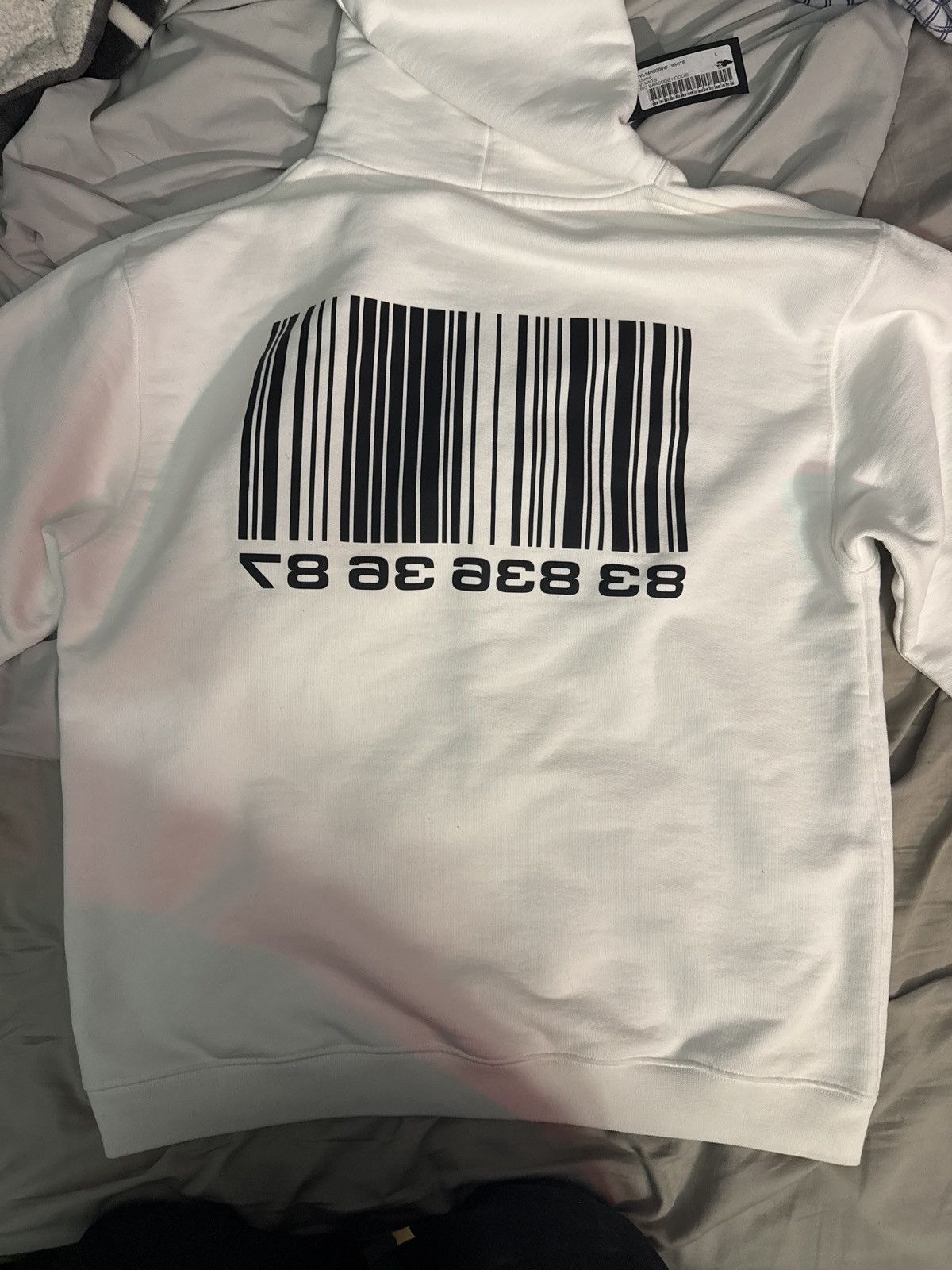 Vetements Vetements barcode hoodie Size US M / EU 48-50 / 2 - 3 Thumbnail