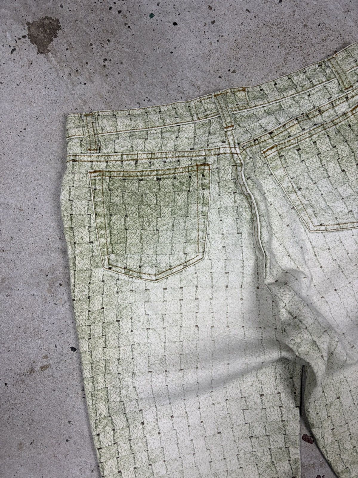 Roberto Cavalli Vintage 90s Roberto Cavalli Animal Print Jeans Denim Pants Size 31" - 13 Thumbnail