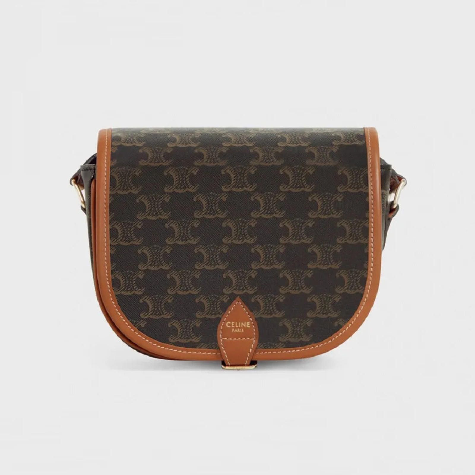 Celine Celine Medium Folco Triomphe Crossbody Size ONE SIZE - 1 Thumbnail