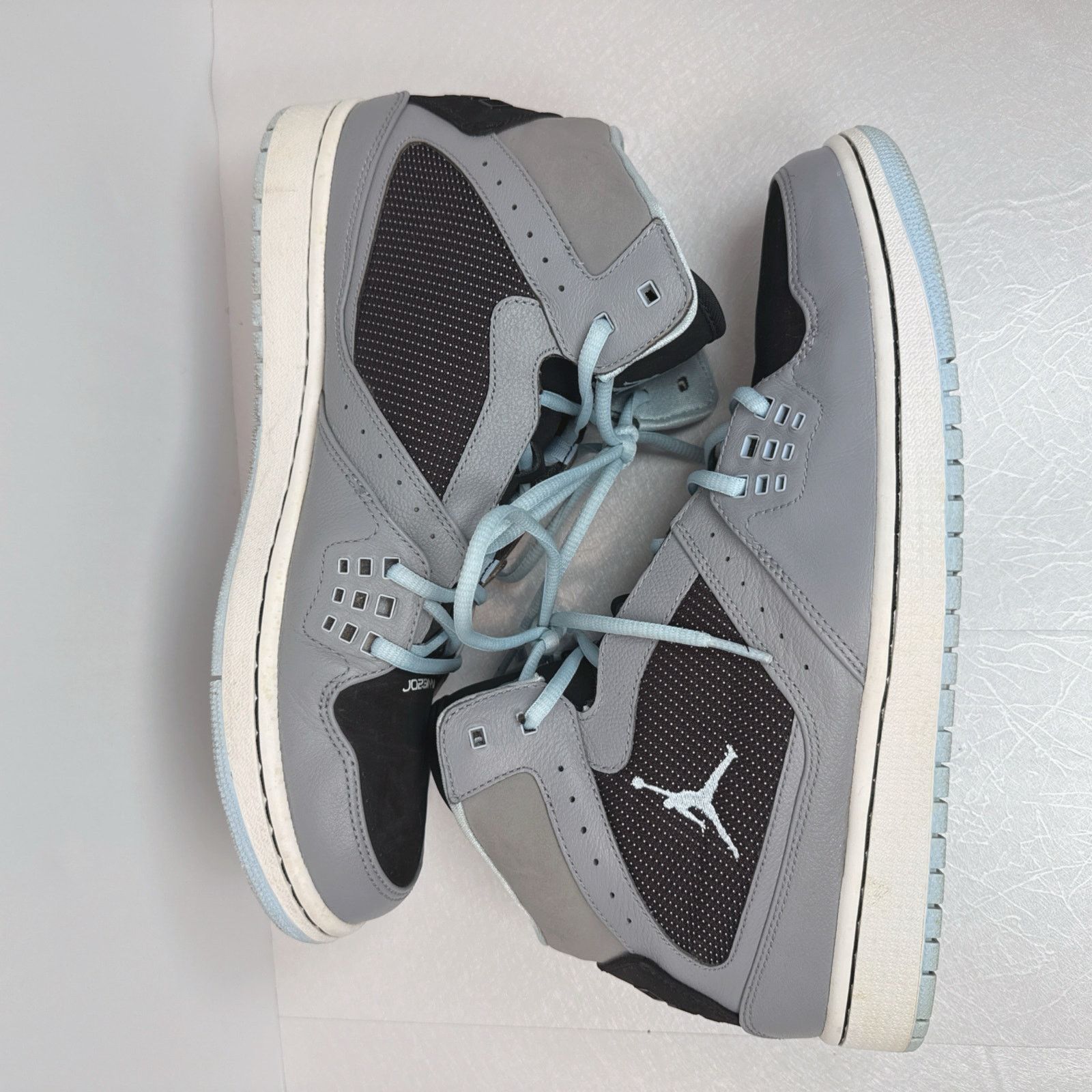Nike Jordan 1 Flight 'Grey Black' (Style: 372704-035) | 12 Size US 12 / EU 45 - 9 Thumbnail