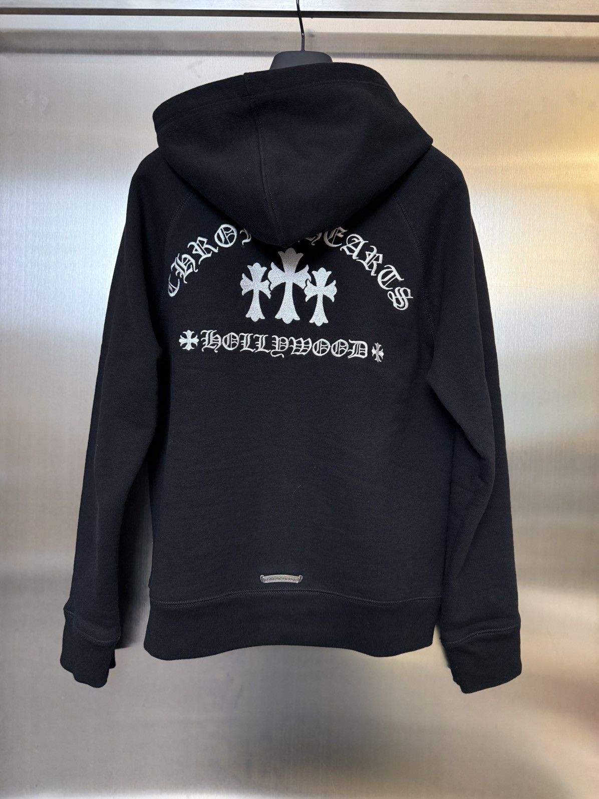 Chrome Hearts Chrome Hearts Hollywood embroidered cross zip hoodie Size US S / EU 44-46 / 1 - 1 Thumbnail