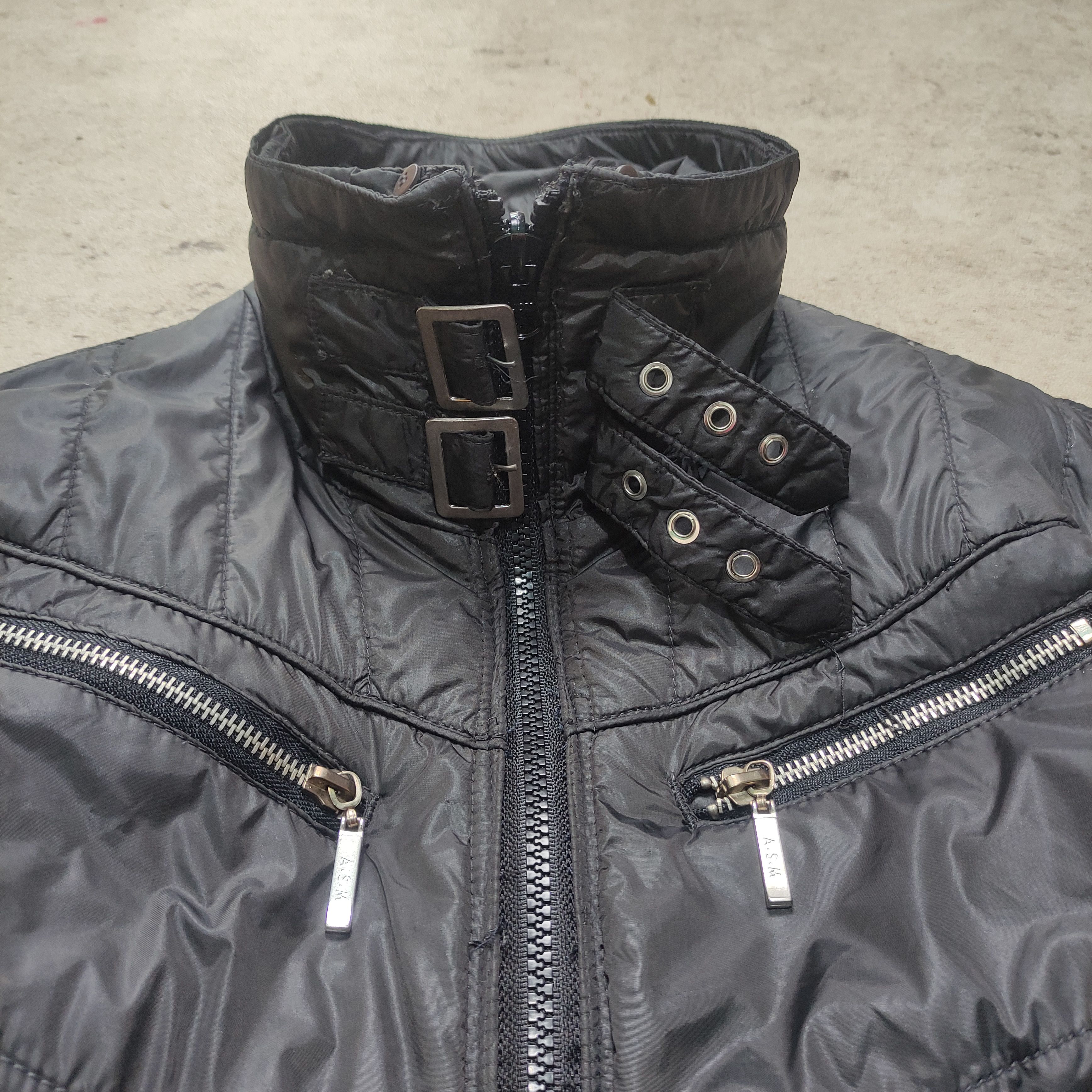 Tornado Mart A.S.M Bikers Fur Jacket – Vkei 2000s Japanese Brand Size US M / EU 48-50 / 2 - 3 Thumbnail