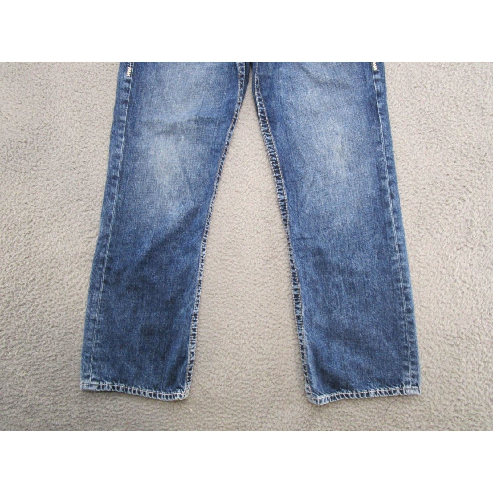 Vintage BIG STAR Jeans Mens 30 Relaxed Straight Inseam 29 Blue Stars 90s Theme Denim Set Regular Size 30 Mens Size US 30 / EU 46 - 2 Thumbnail