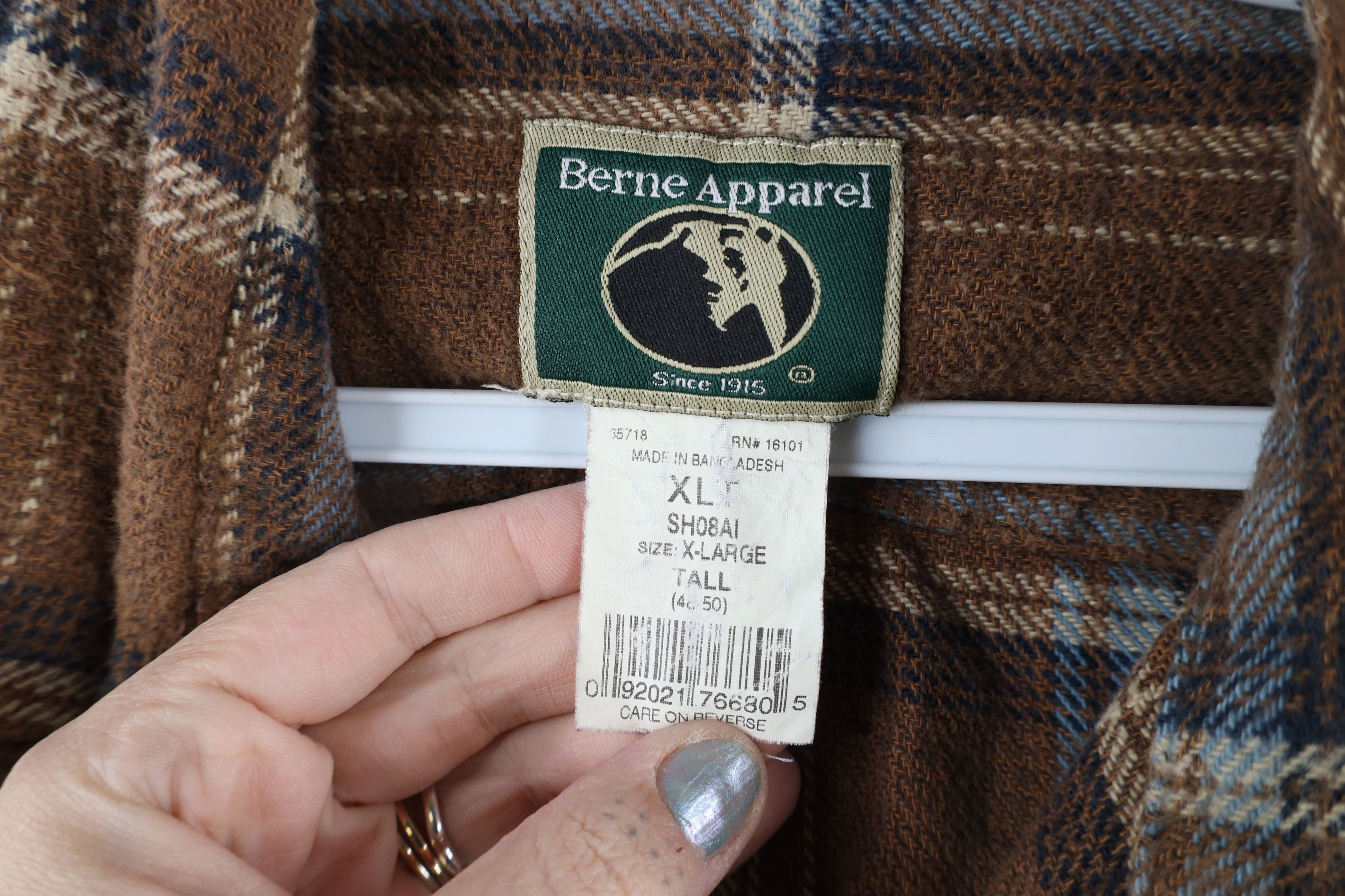 Vintage Vintage 90s Streetwear Heavyweight Snap Button Shirt Plaid Size US XL / EU 56 / 4 - 6 Thumbnail