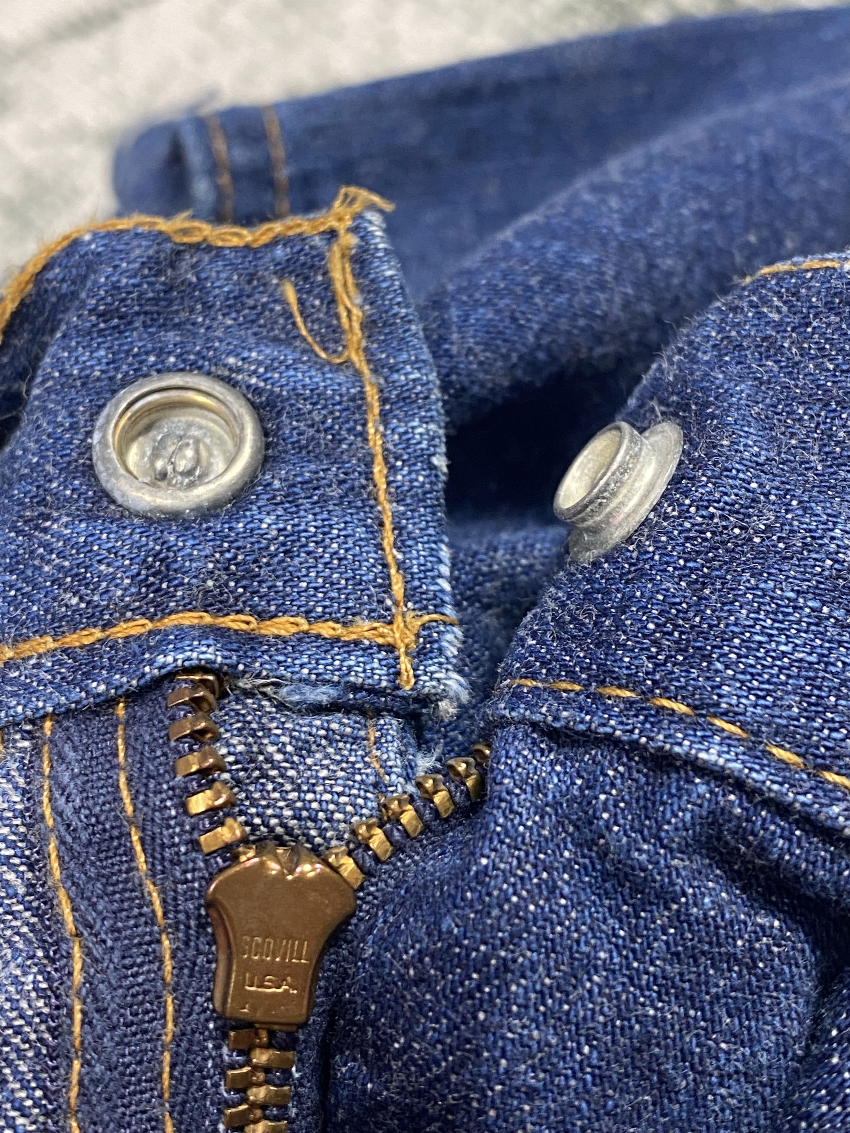 Levi's SICKS💥 Jeans Scovil Garlock Flare Bootcut Orange Tab Rare Size 26" / US 2 / IT 38 - 7 Thumbnail