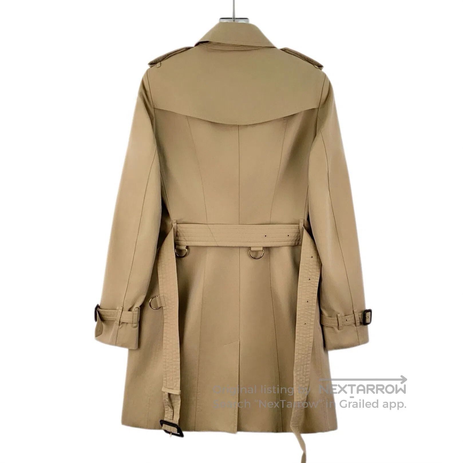 Burberry Burberry Brown Cotton Collar Double-breasted Long Sleeve B Size XS / US 0-2 / IT 36-38 - 2 Thumbnail