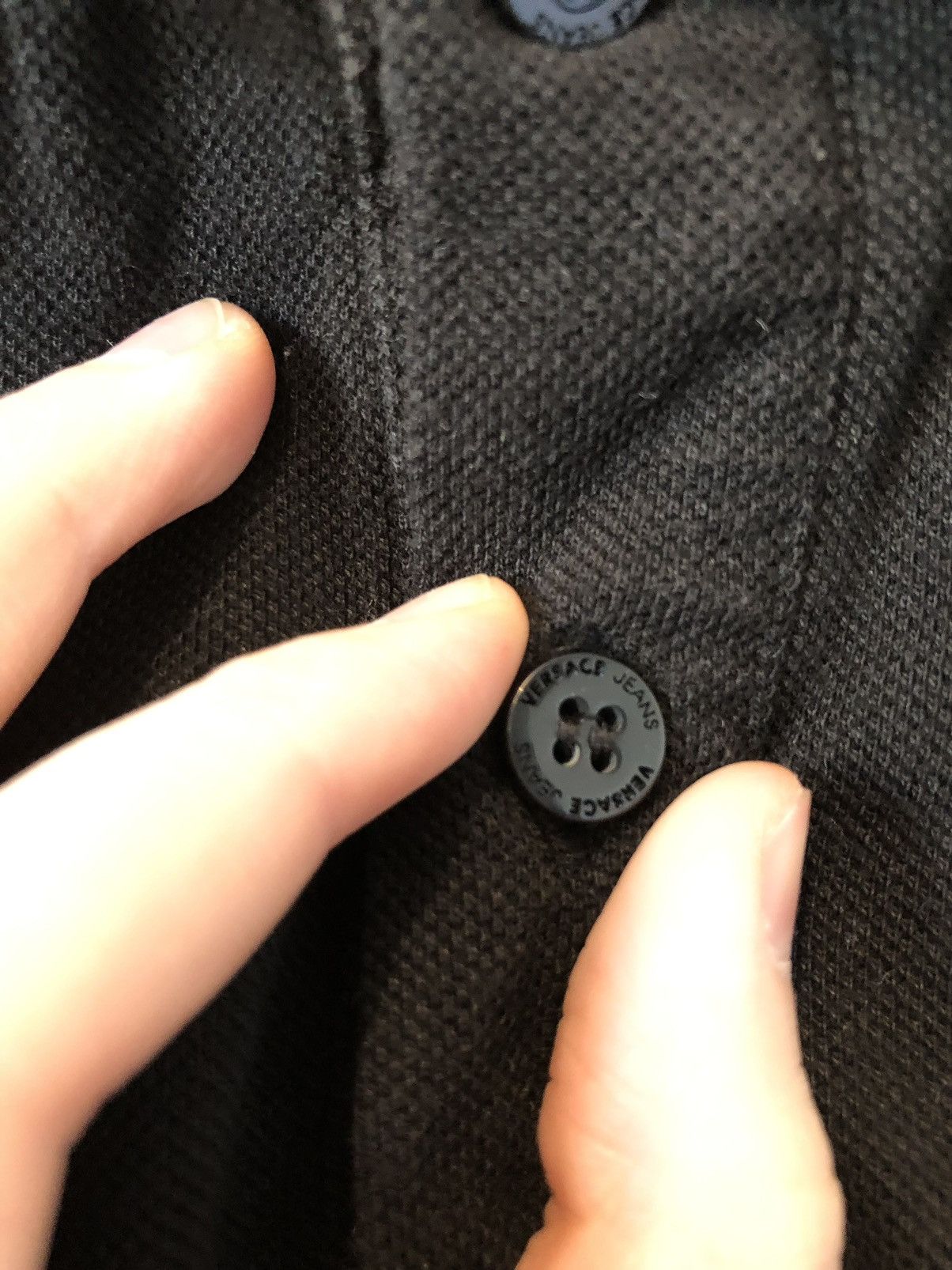 Versace Polo Shirt Versace Jeans Logo Black Size US M / EU 48-50 / 2 - 3 Thumbnail