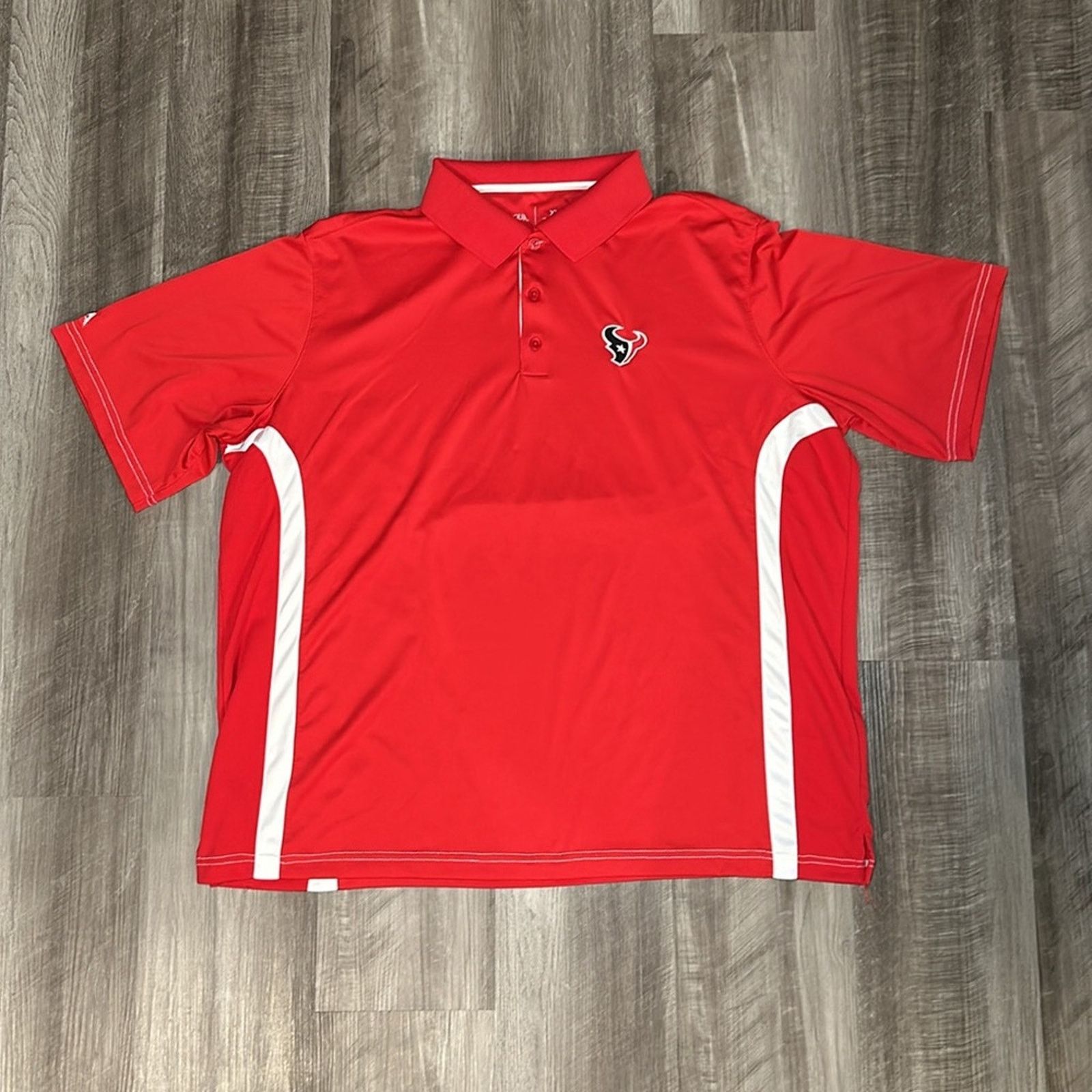 Antigua Houston Texans Antigua Polo - 2XL Size US XXL / EU 58 / 5 - 2 Thumbnail