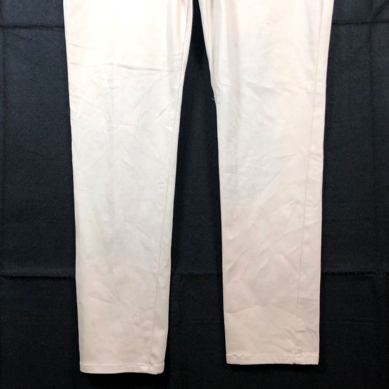Vintage Chicos Womens Pants Tan Platinum High Rise Straight Leg Stretch 2 (L) Pants Women Regular 34 In Inseam 29.5 in Wide Leg? Size 36" / US 14 / IT 50 - 3 Thumbnail
