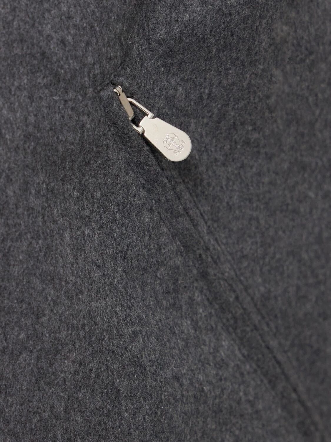 Brunello Cucinelli BRUNELLO CUCINELLI Gray Wool Vest New & Authentic Size US L / EU 52-54 / 3 - 3 Thumbnail
