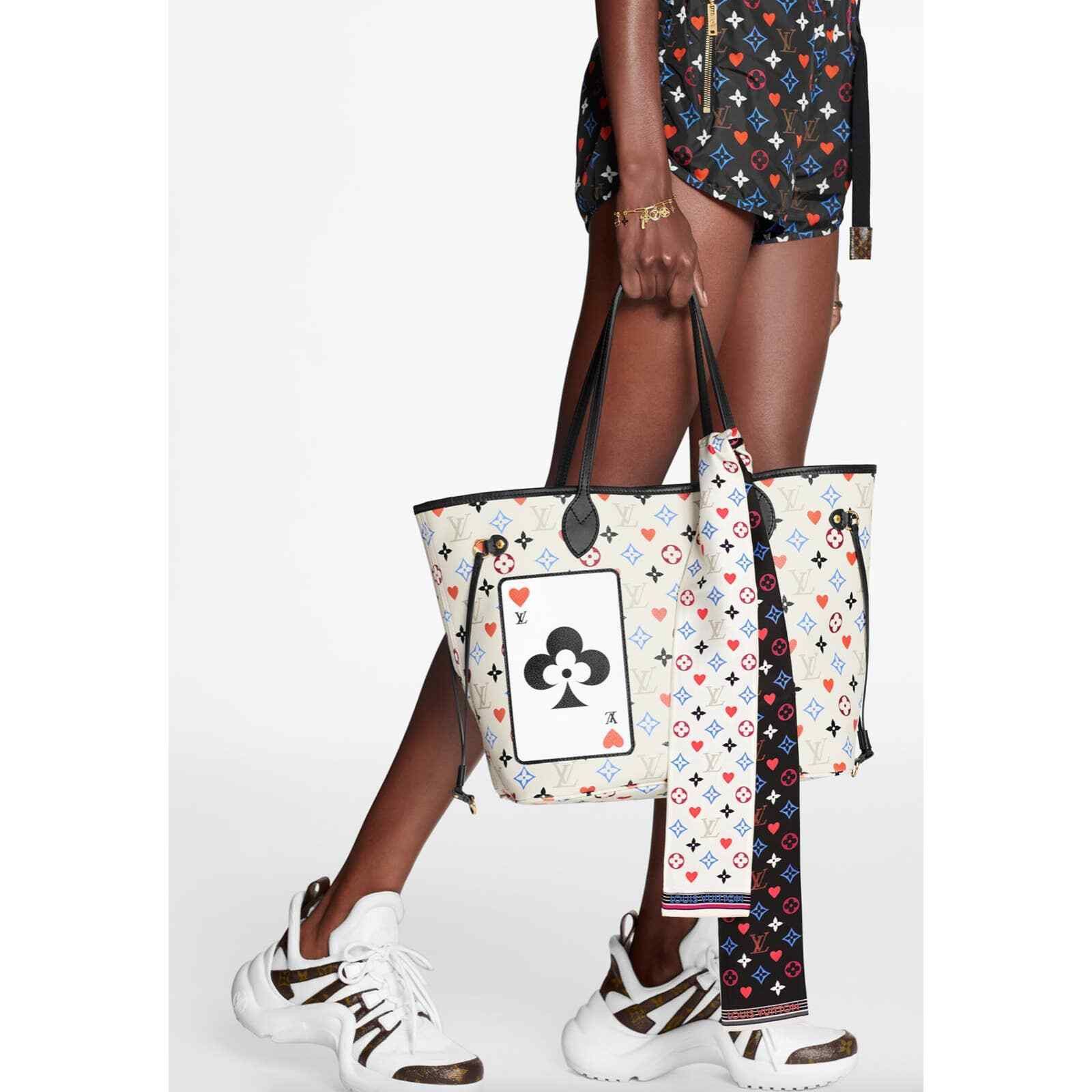 Louis Vuitton Louis Vuitton Game On Neverfull Tote Top Handle Shoulder Bag Size ONE SIZE - 5 Thumbnail