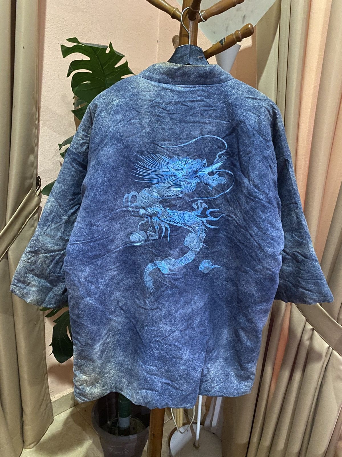 Vintage VINTAGE HANTEN KIMONO DRAGON MOTIVE MADE IN JAPAN Size US L / EU 52-54 / 3 - 1 Thumbnail