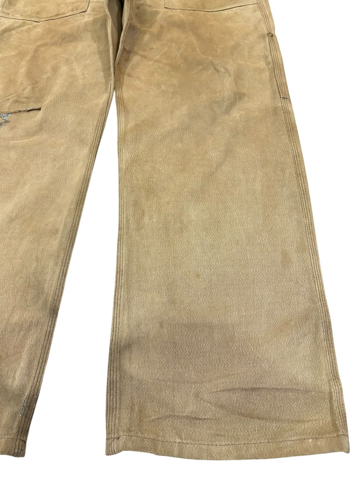 Japanese Brand Vintage Japanese Brand Buckle Back Carpenter Baggy Jeans Size US 34 / EU 50 - 7 Thumbnail