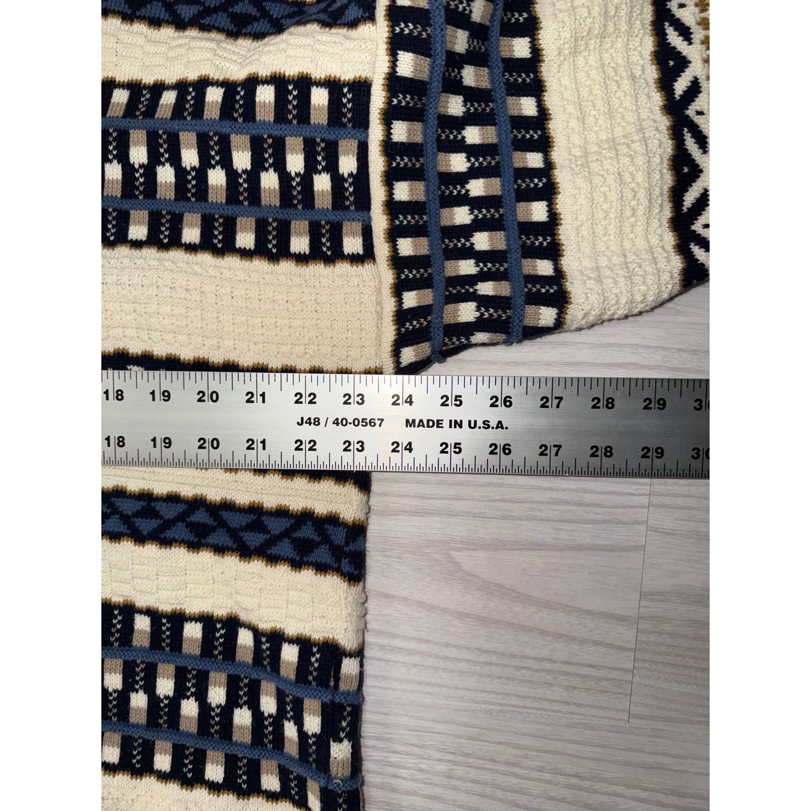 Van Heusen Van Heusen Vintage 90s 100% Cotton Sweater Size Mens XL Size US XL / EU 56 / 4 - 3 Thumbnail